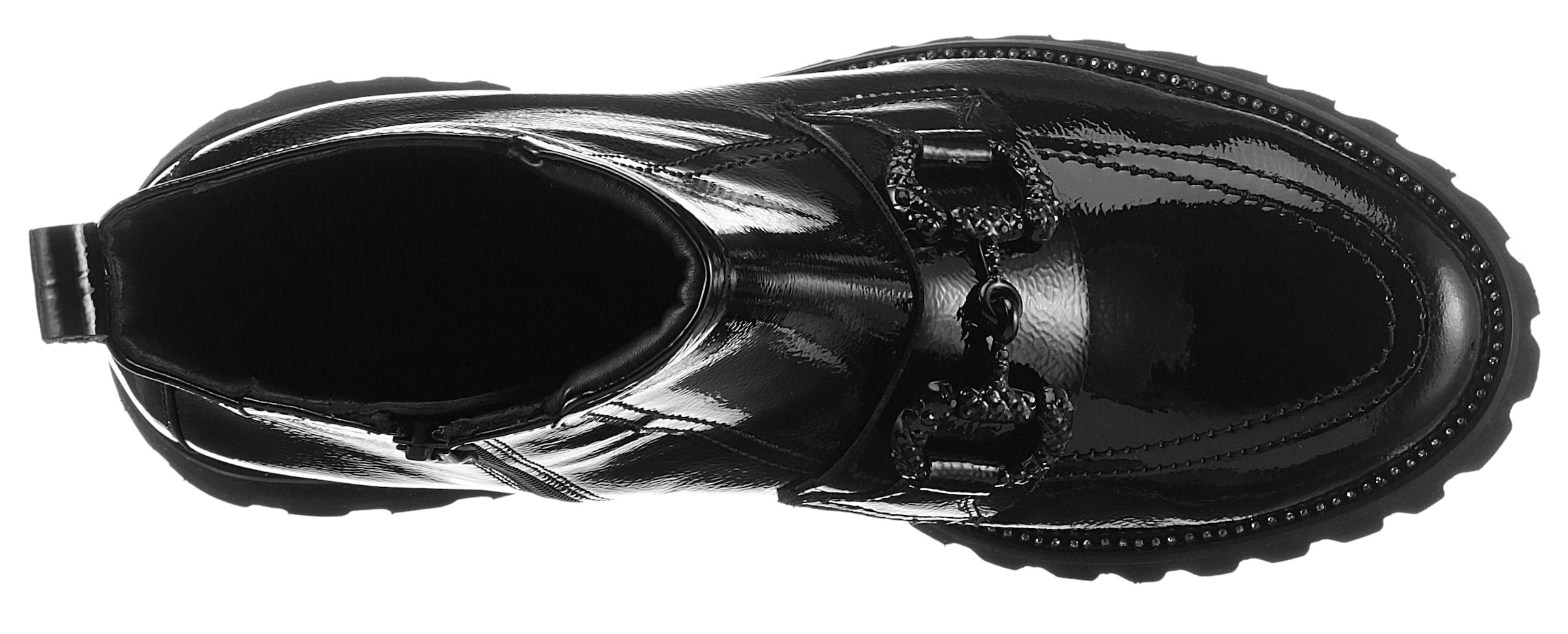 Ara Stiefelette »KENT«, Bikerboots, Plateaustiefel mit praktischem Innenreissverschluss