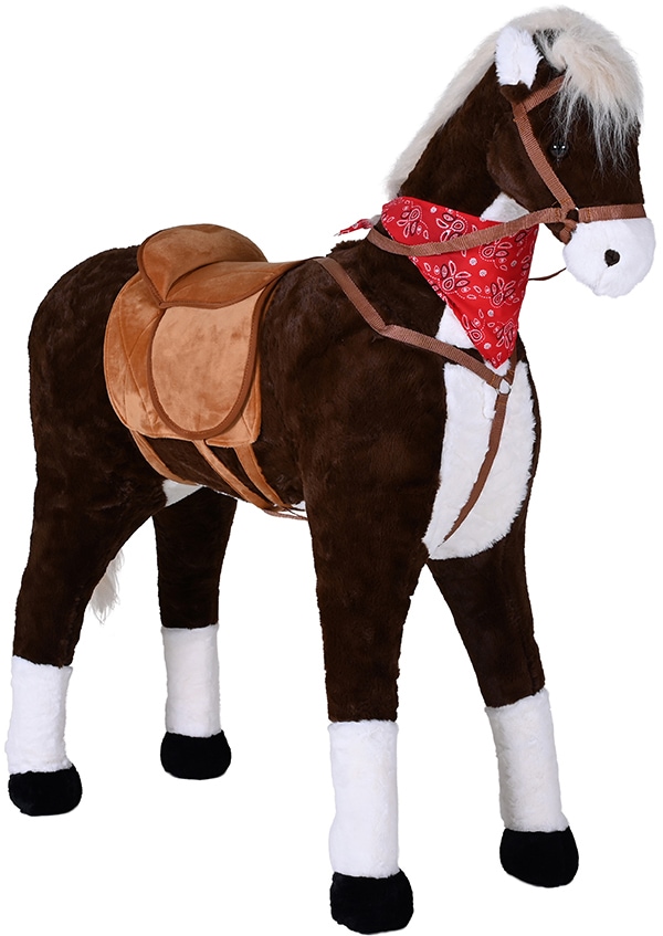 Knorrtoys® Stehpferd »Winnie«, mit Sattel, Zaumzeug und Halstuch