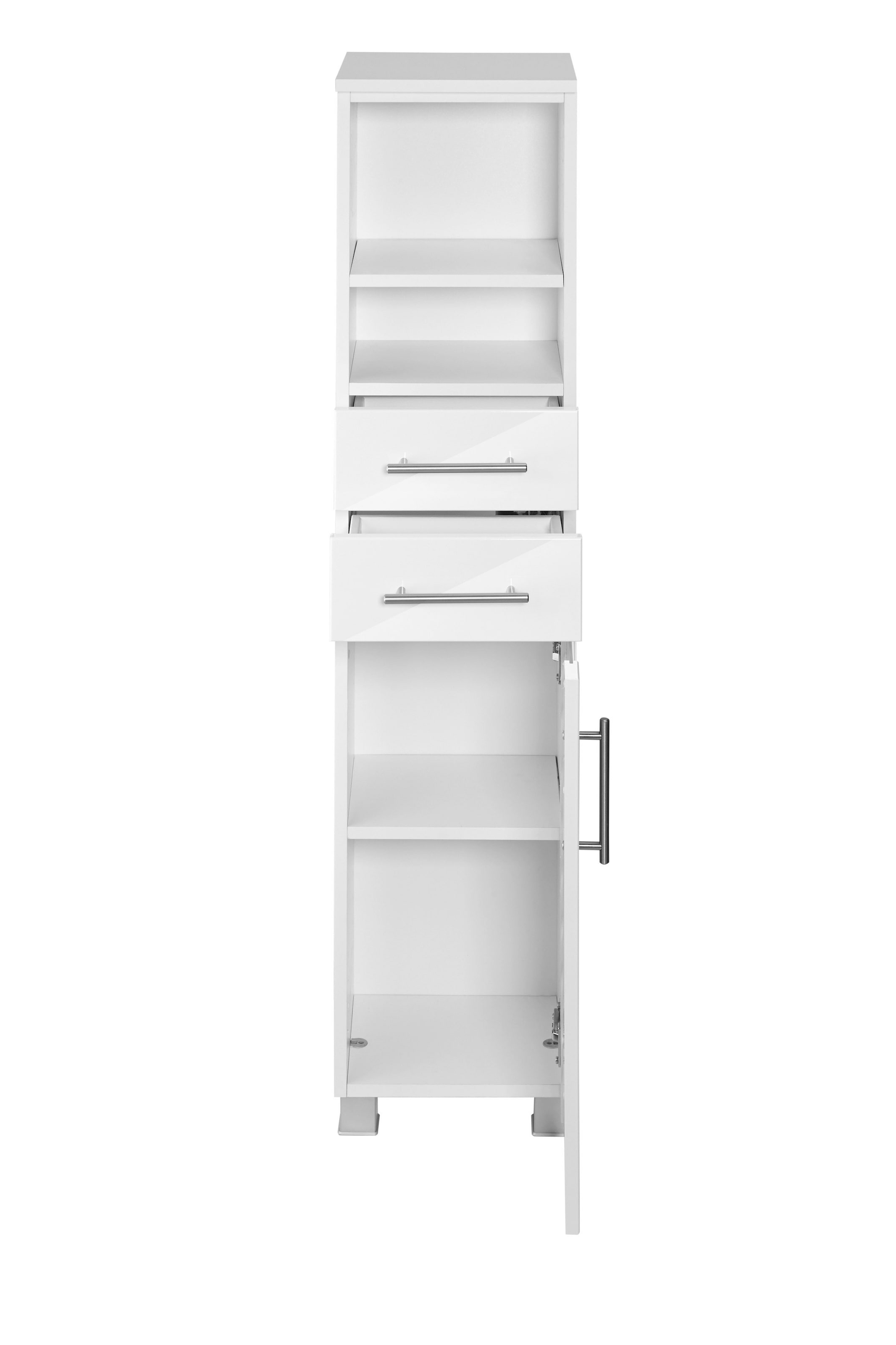 welltime Midischrank »Jaca«, Breite 30 cm, mit MDF Hochglanz-Fronten