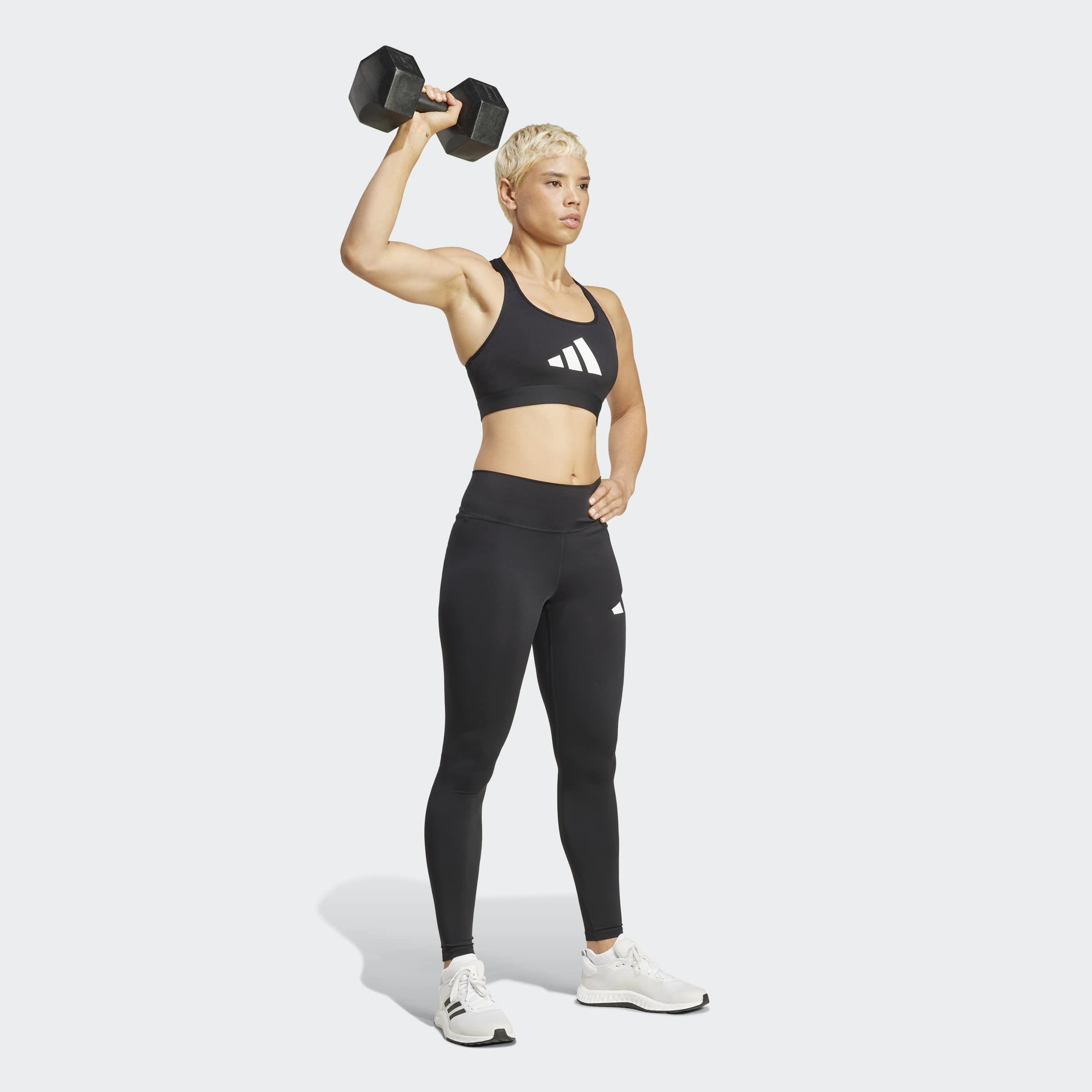 adidas Performance Trainingstights »TRAIN ESSENTIALS BIG LOGO FULL-LENGTH LEGGINGS«