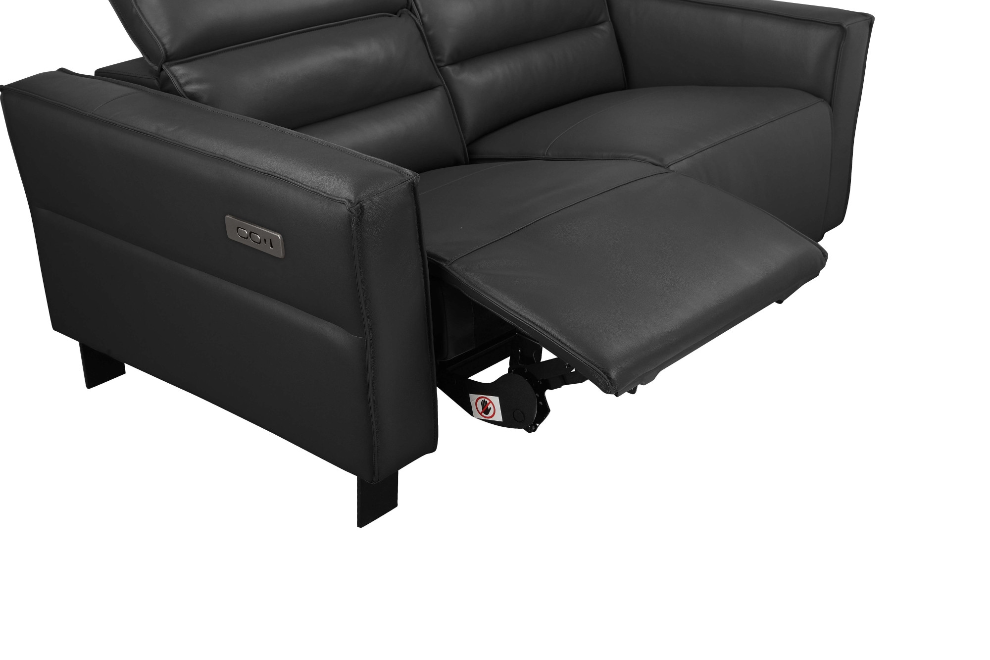 Home affaire 2-Sitzer »Carpari, 162 cm, mit manueller od. elektrischer Relaxfunktion« (USB A/C), sowie Kopfteilverstellung