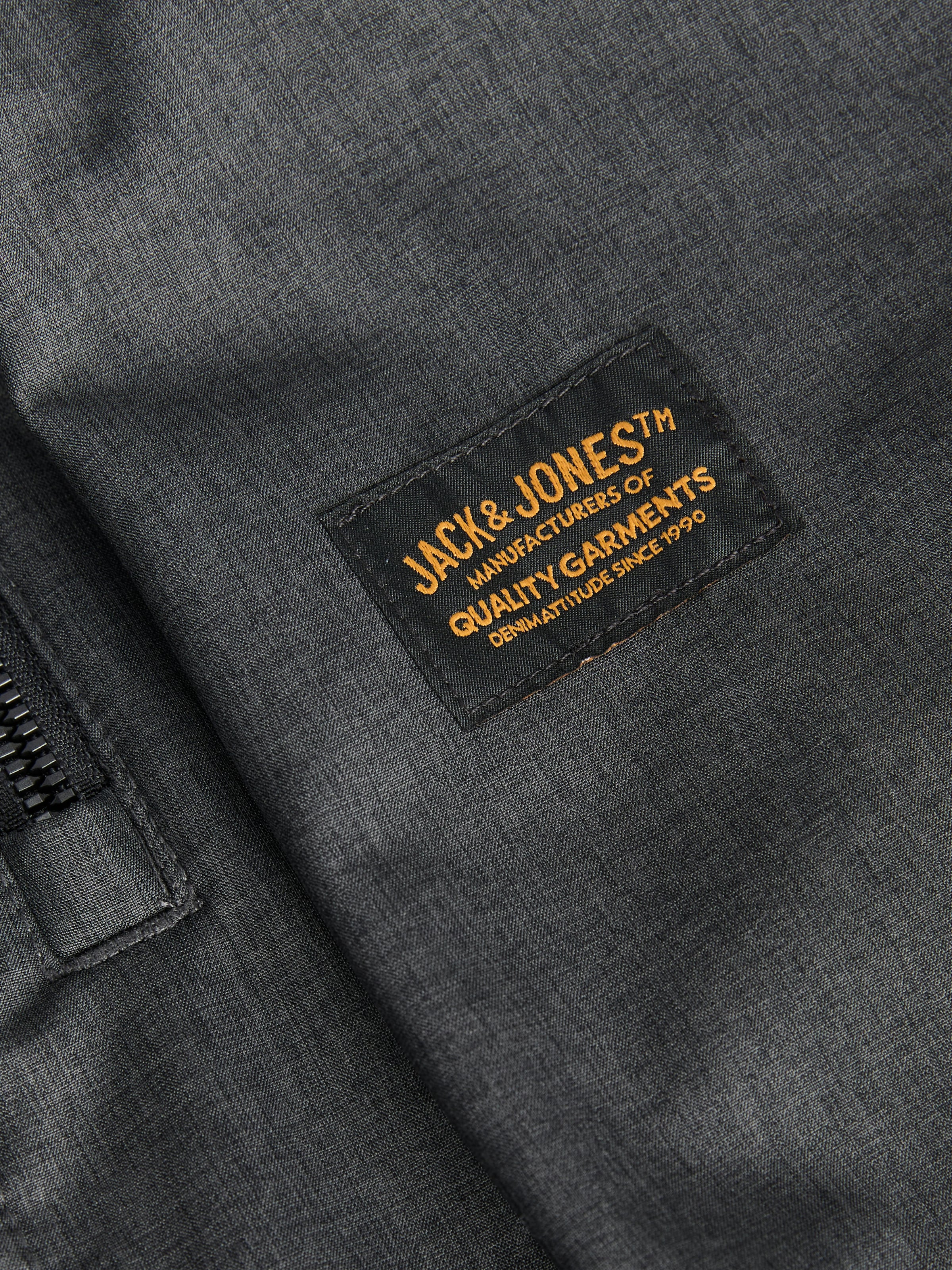 Jack & Jones Veste softshell »JJELIAM SOFTSHELL BOMBER NOOS« fibre synthétique, coupe régulière