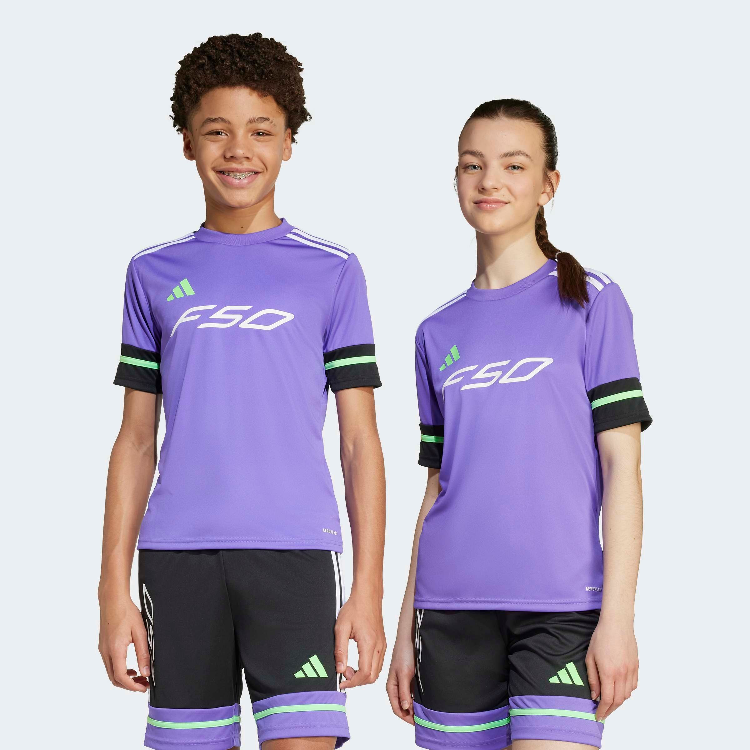 Image of adidas Performance Fussballtrikot "F50 KURZARMTRIKOT KINDER"