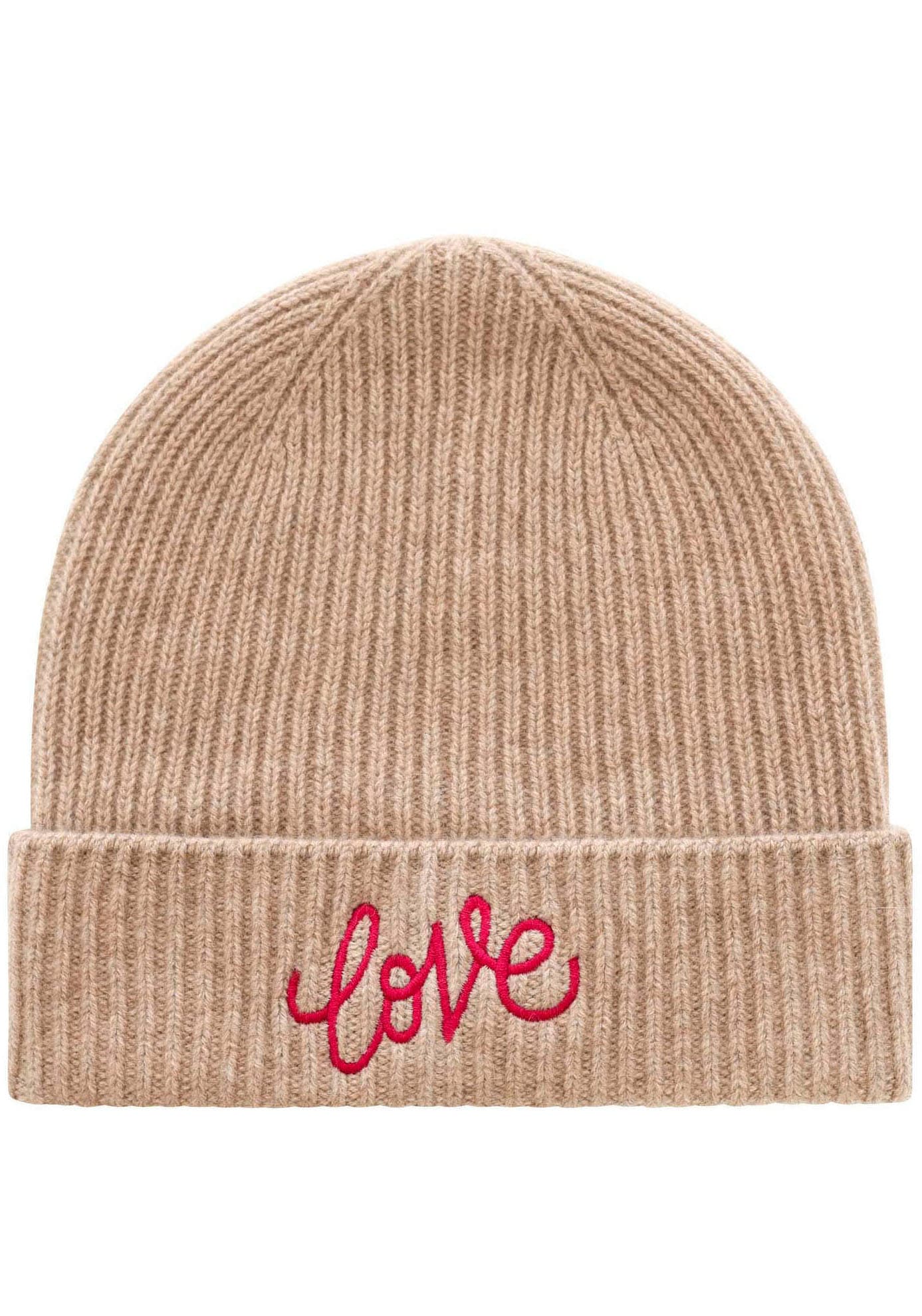 Zwillingsherz Beanie »Beanie mit Love Stickerei«, (Packung), mit dekorativer Stickerei