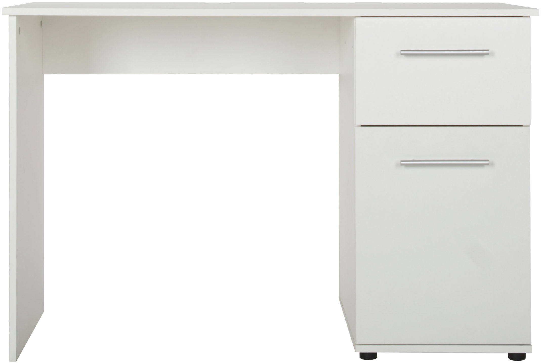 VOGL Möbelfabrik Schreibtisch "Tobi, mit einer Tür und einem Schubkasten" optional mit Tastaturauszug, Breite 115 cm