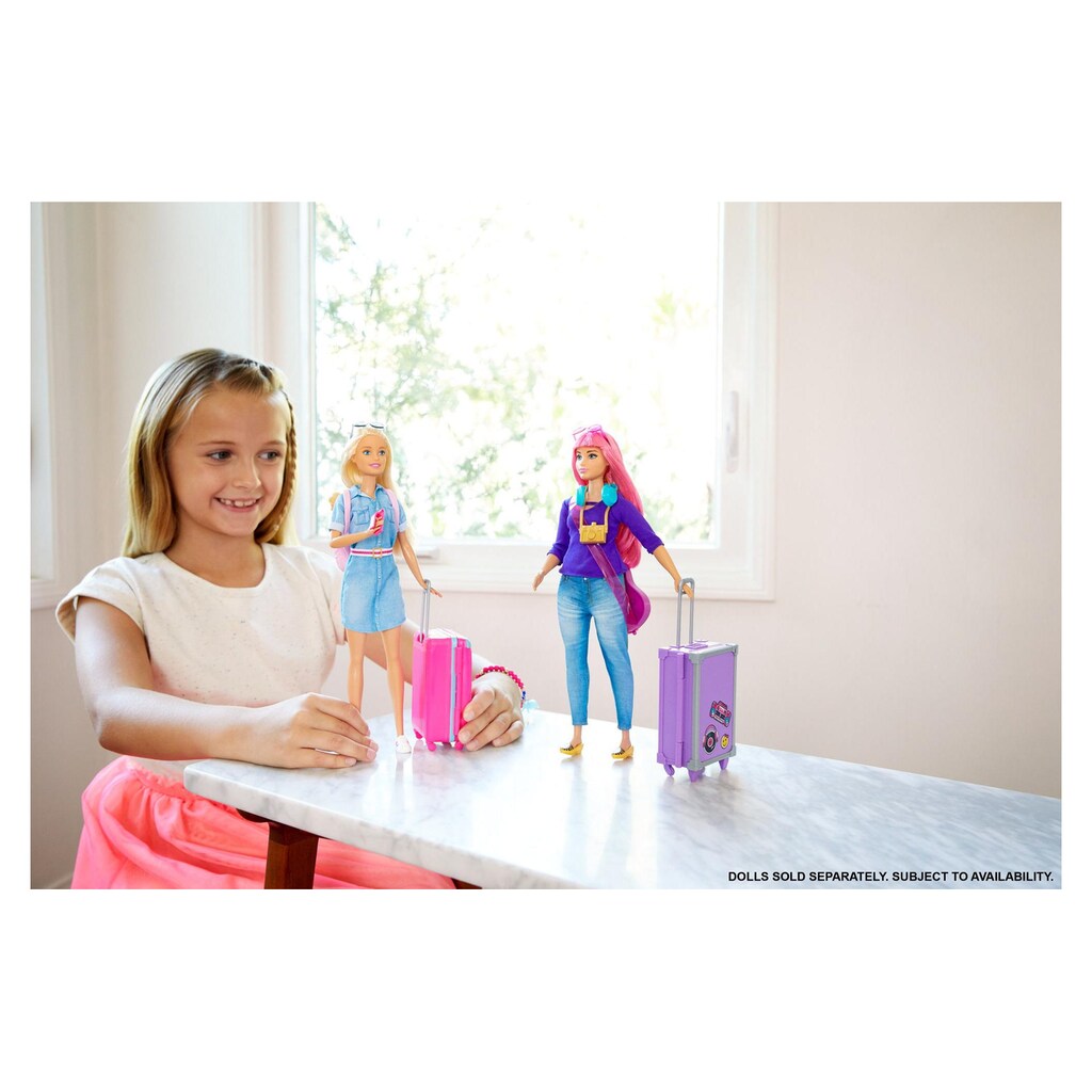 Barbie Spielfigur »Travel Barbie mit Zubehör«