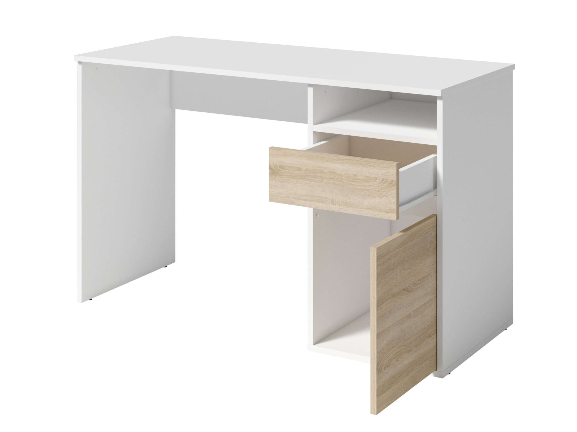 Home affaire Schreibtisch »Tinsley«, mit Schublade, und Tür, Breite 120 x53 cm