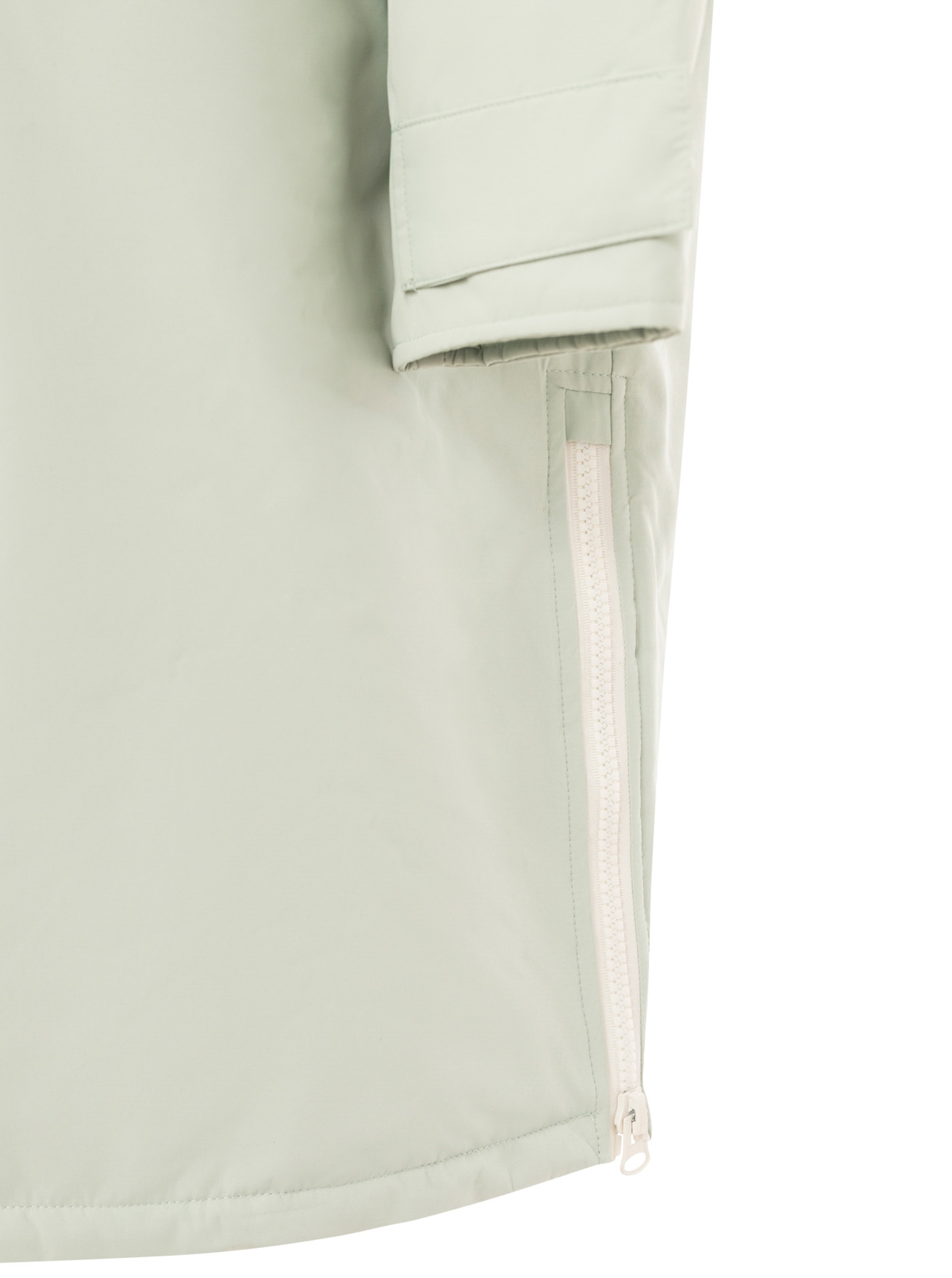 Zwillingsherz Manteau court »"Oversize Windjacke ZH"« capuche, fermeture éclair, poches latérales, légèrement rembourré