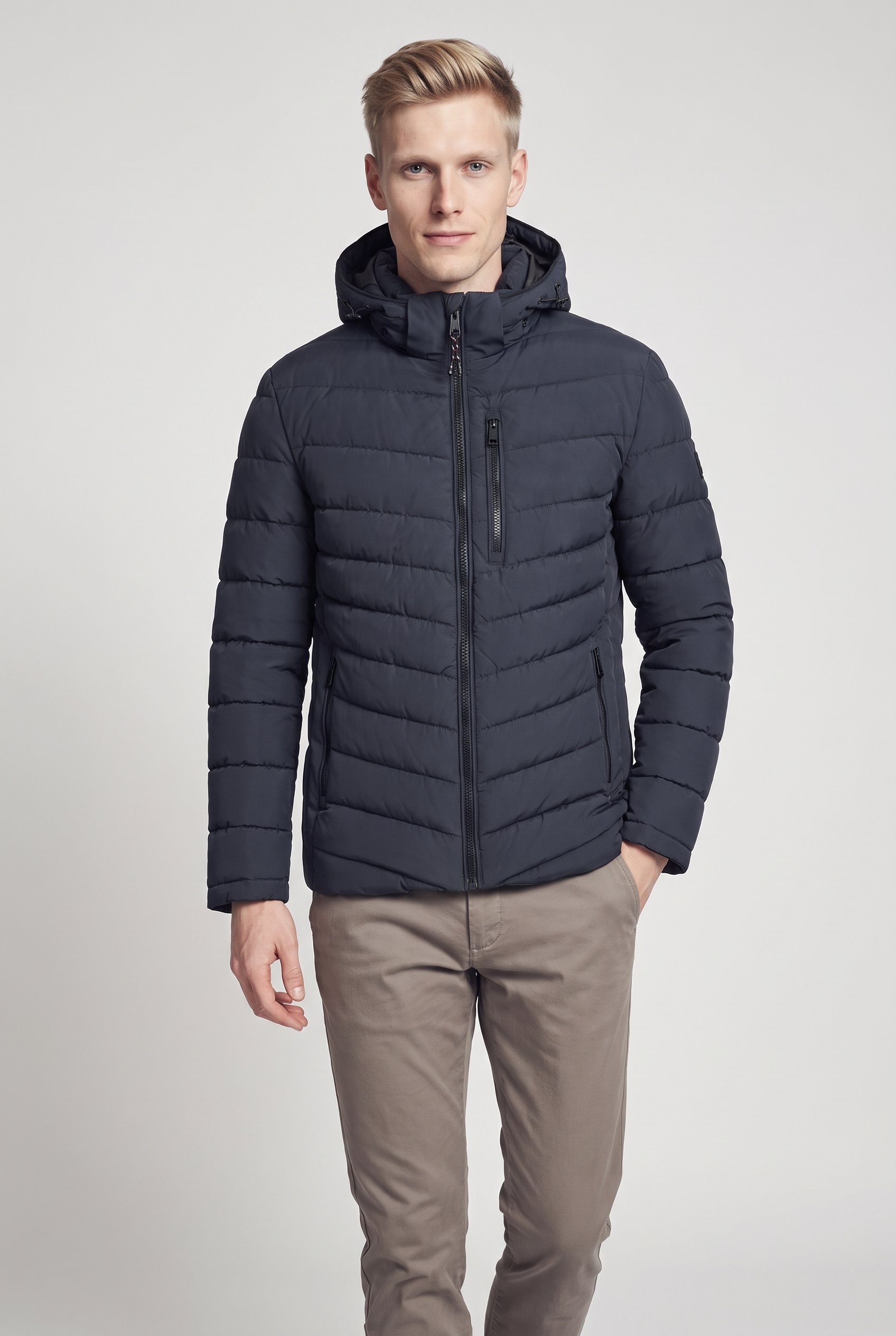 CASAMODA Veste matelassée avec capuche avec capuche / blouson d'hiver