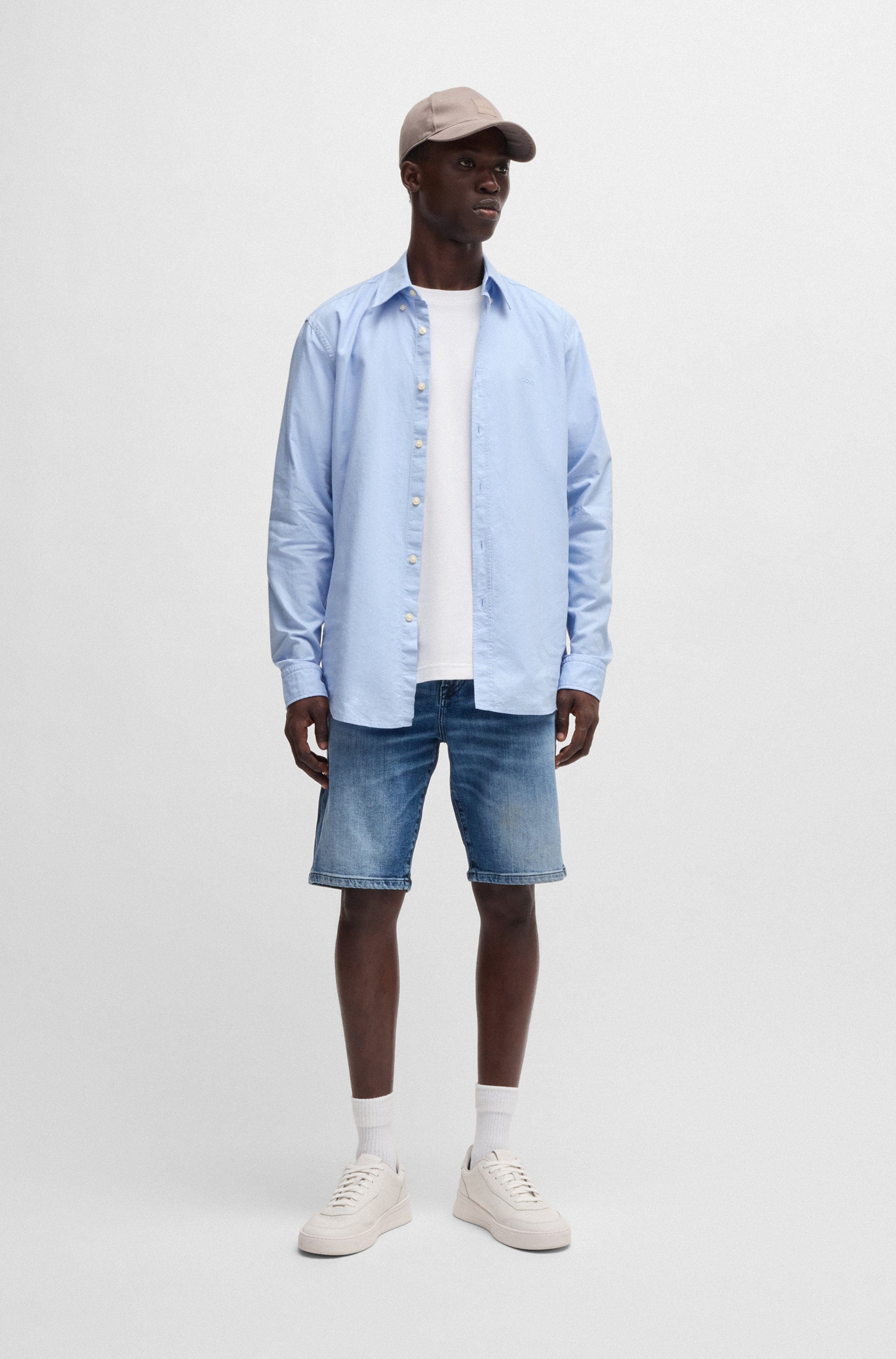 BOSS ORANGE Businesshemd »Rickert«, mit Button-down-Kragen