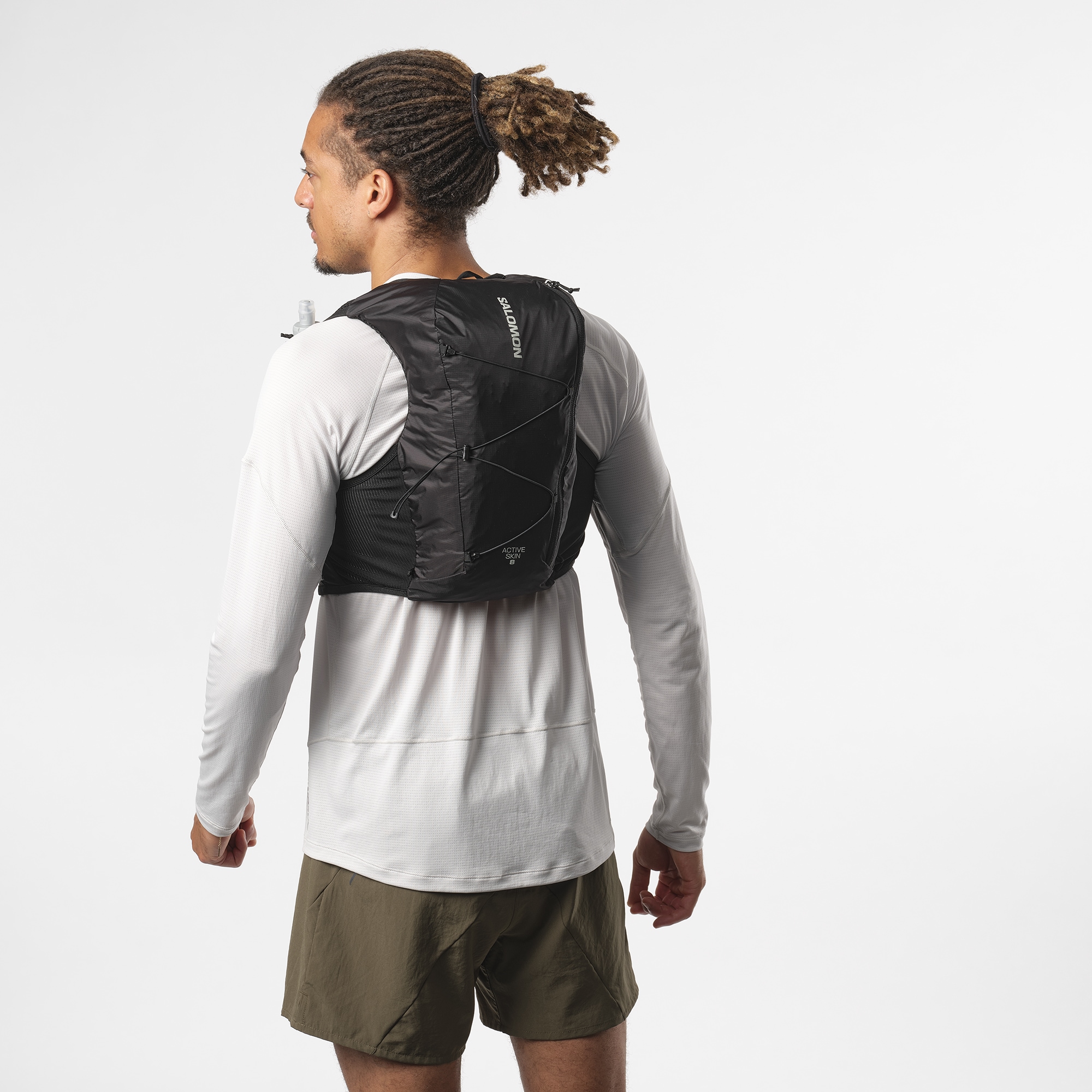 Salomon Trinkrucksack »ACTIVE SKIN 8«, Laufweste Inkl. Soft Flask