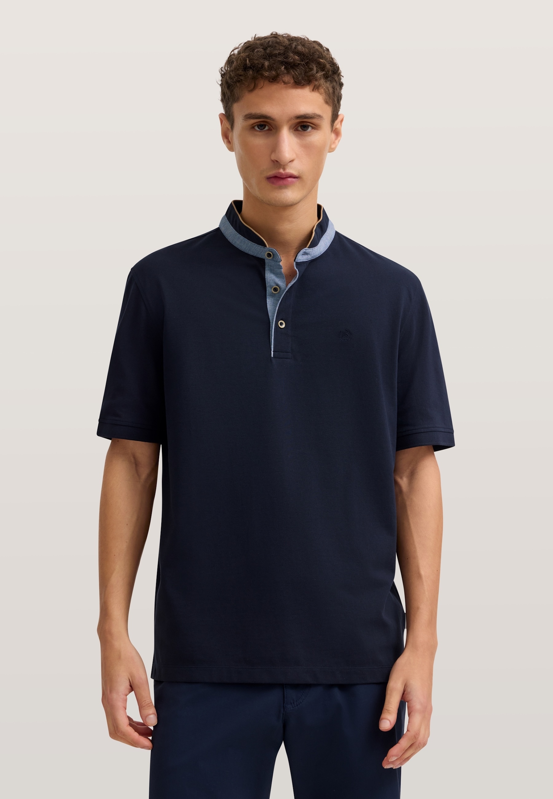 Image of bugatti Poloshirt Modern Fit aus reiner Baumwolle
