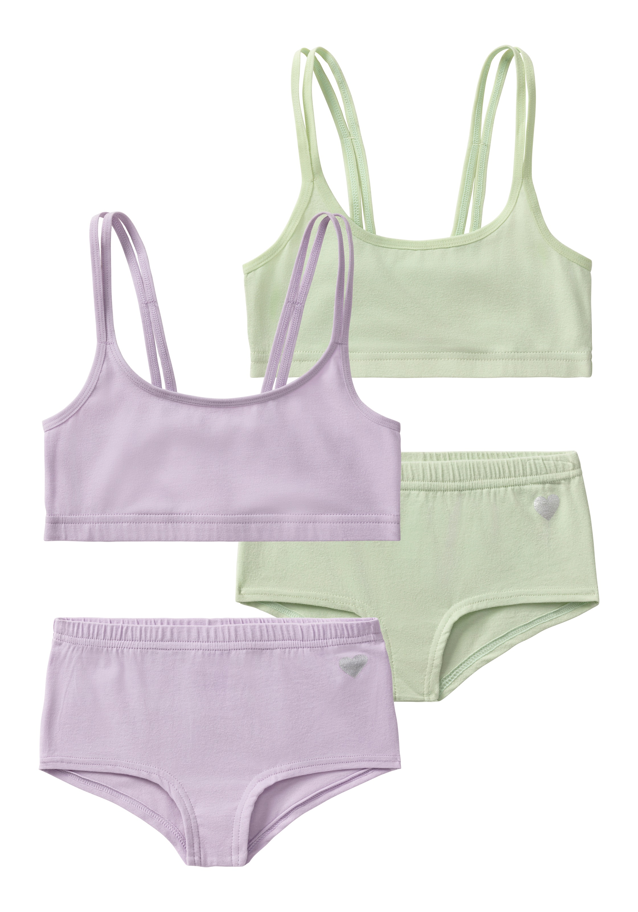 Image of Buffalo Set: Bustier Packung, mit Panty, 4 Stk. klassisch in schlichtem Design