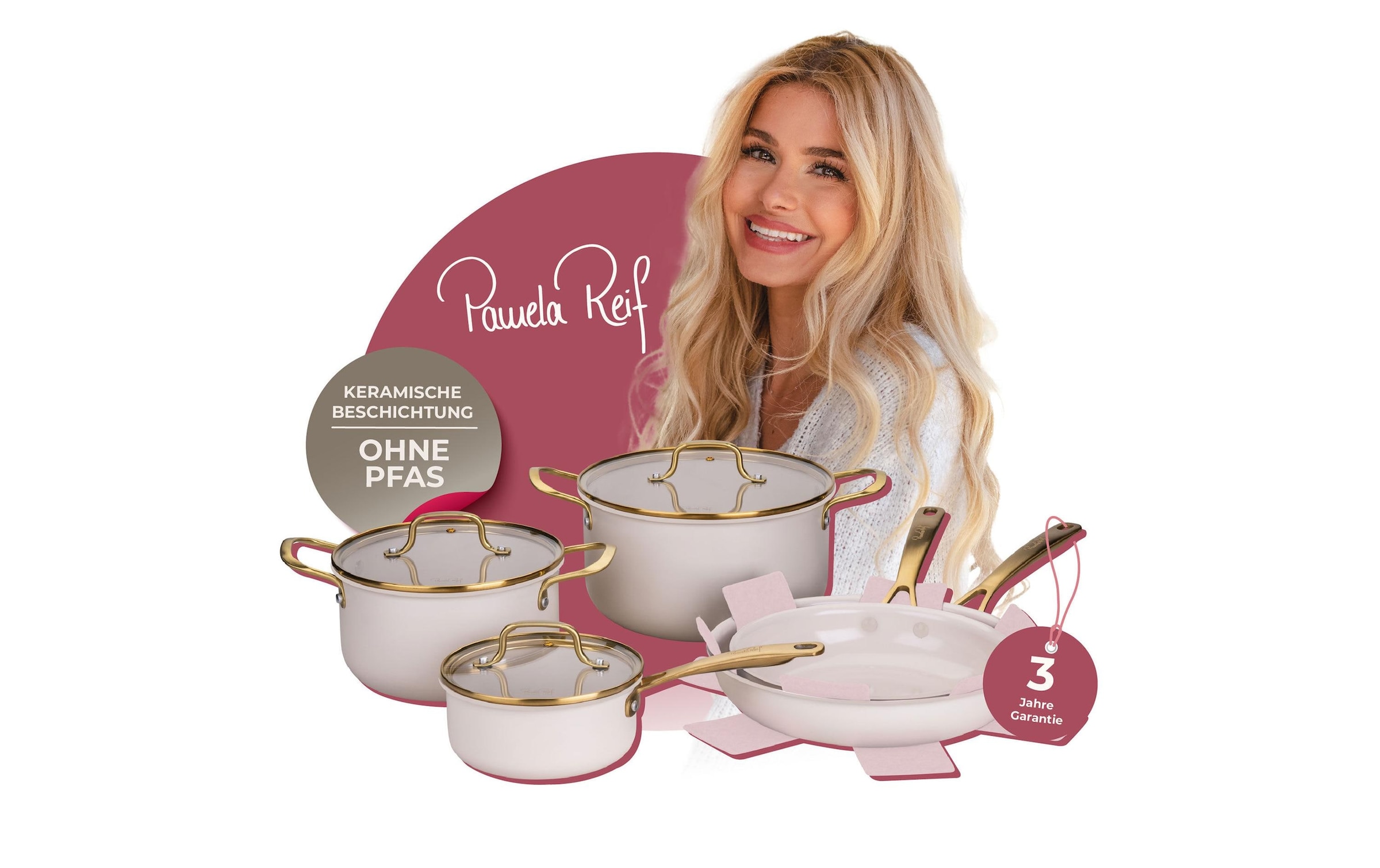 FACKELMANN Set de casseroles »Signature« 10 tlg. Aluminium