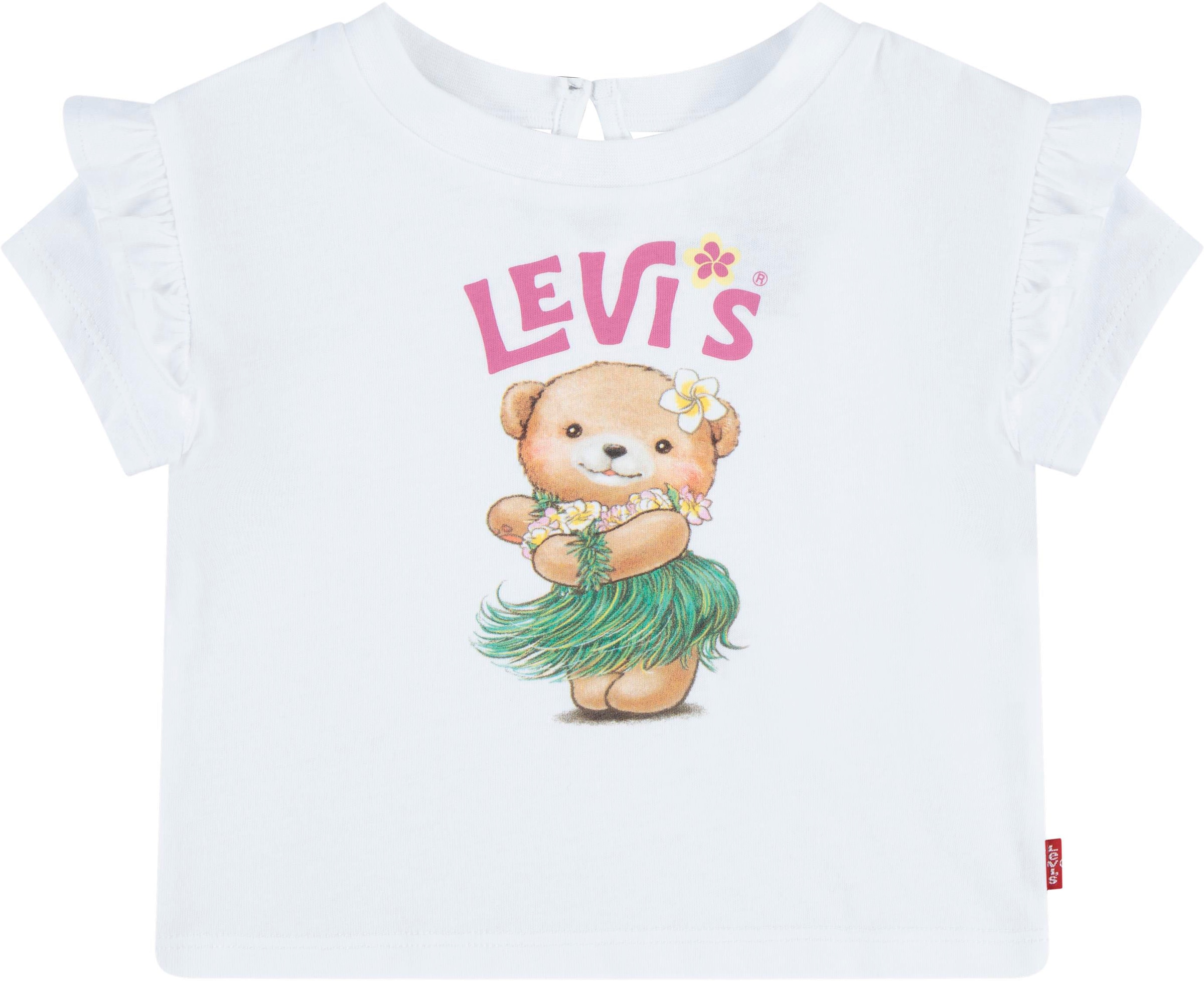 Print-Shirt »LVG HULA RUFFLE SHOULDER TEE«, for Baby GIRLS