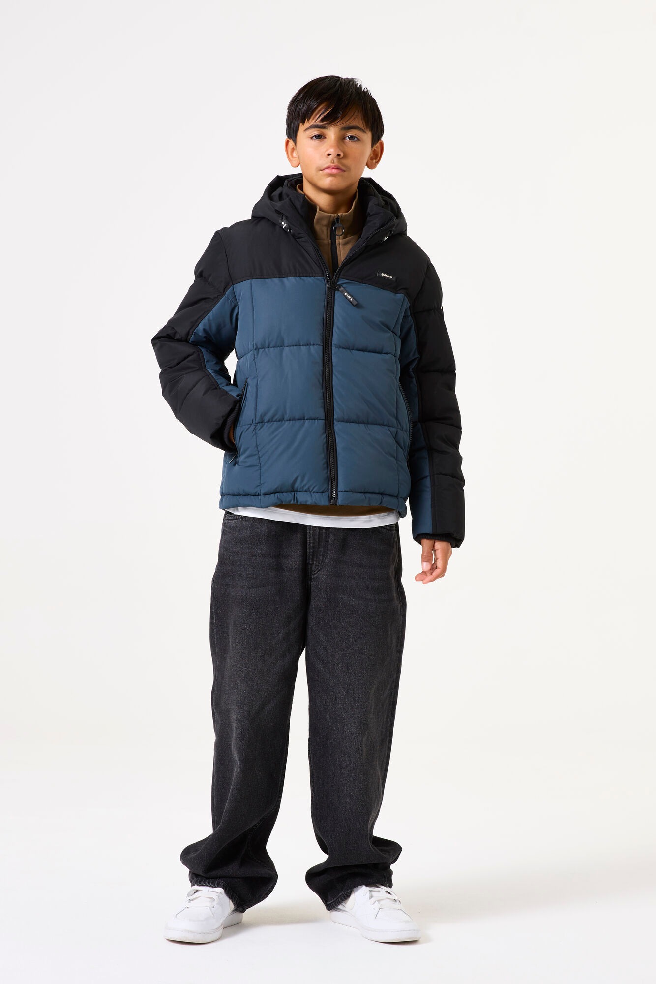 Garcia Steppjacke, mit Kapuze, mit Kapuze for BOYS