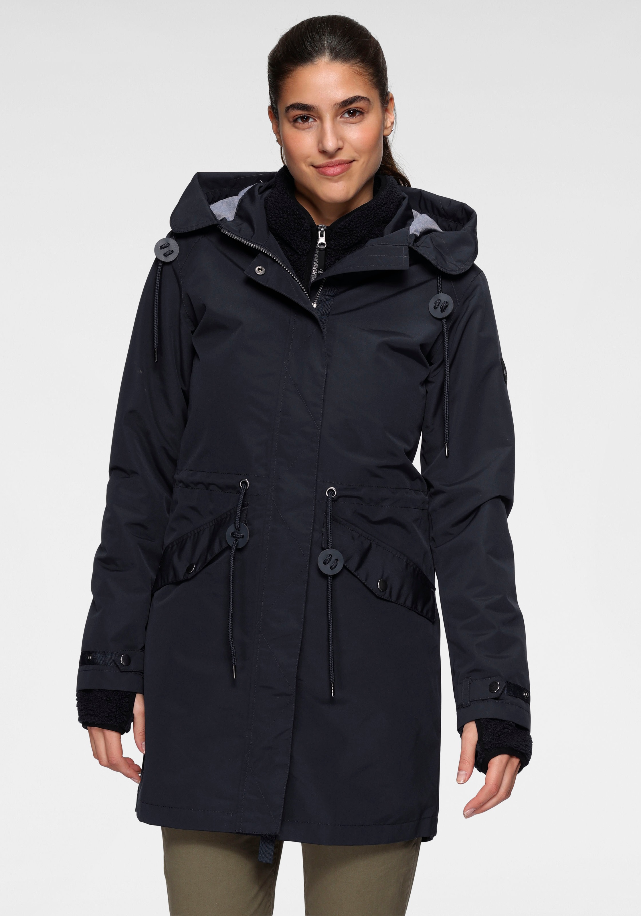 Image of Polarino Funktionsparka, mit grosser, umschlagbarer Kapuze bei Ackermann Versand Schweiz