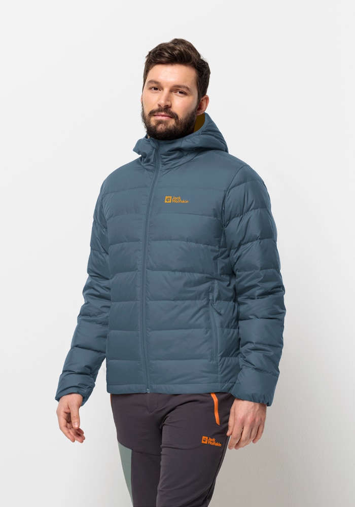 Jack Wolfskin Daunenjacke »ATHER DOWN HOODY M«, mit Kapuze