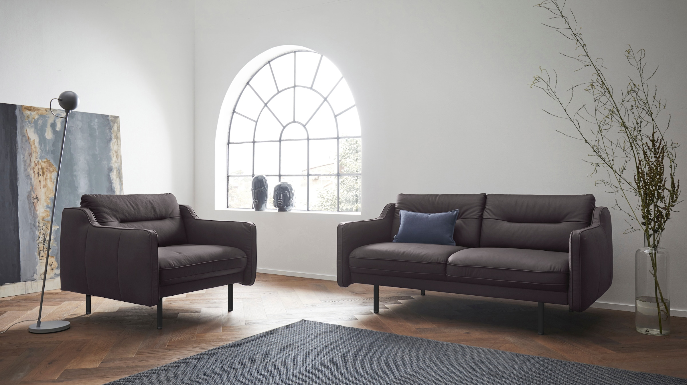 Home affaire 2-Sitzer "Nordfyn" edles Design in 3 Bezugsqualitäten, Design by Morten Georgsen