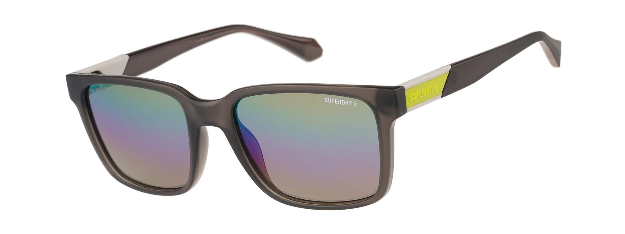 Image of Superdry Sonnenbrille "Modell 996098" Form Karree/Eckig, Logoschriftzug auf Bügel, Injectionfassung