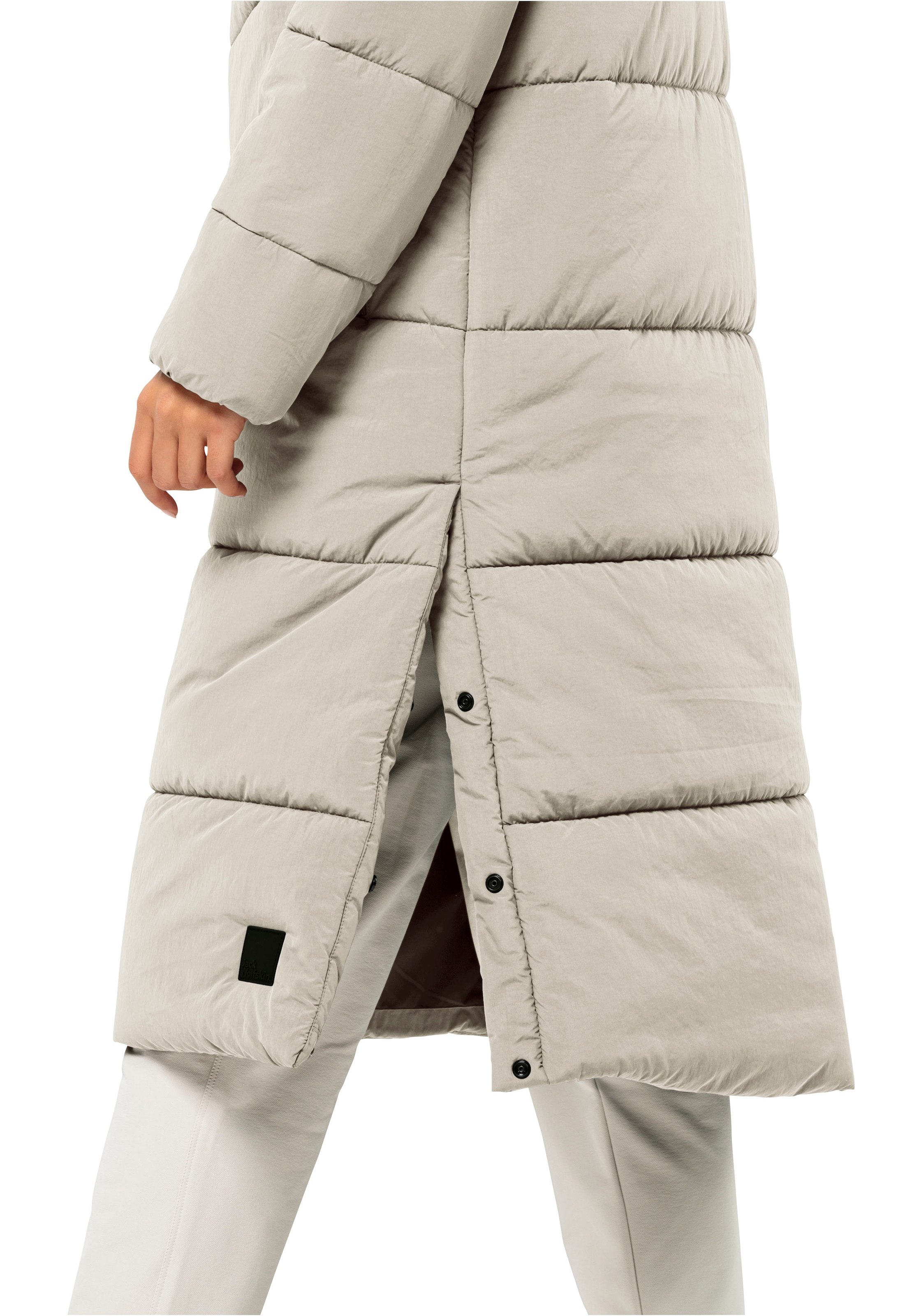 Jack Wolfskin Funktionsmantel »KAROLINGER LONG COAT W«, mit Kunstfaserfüllung