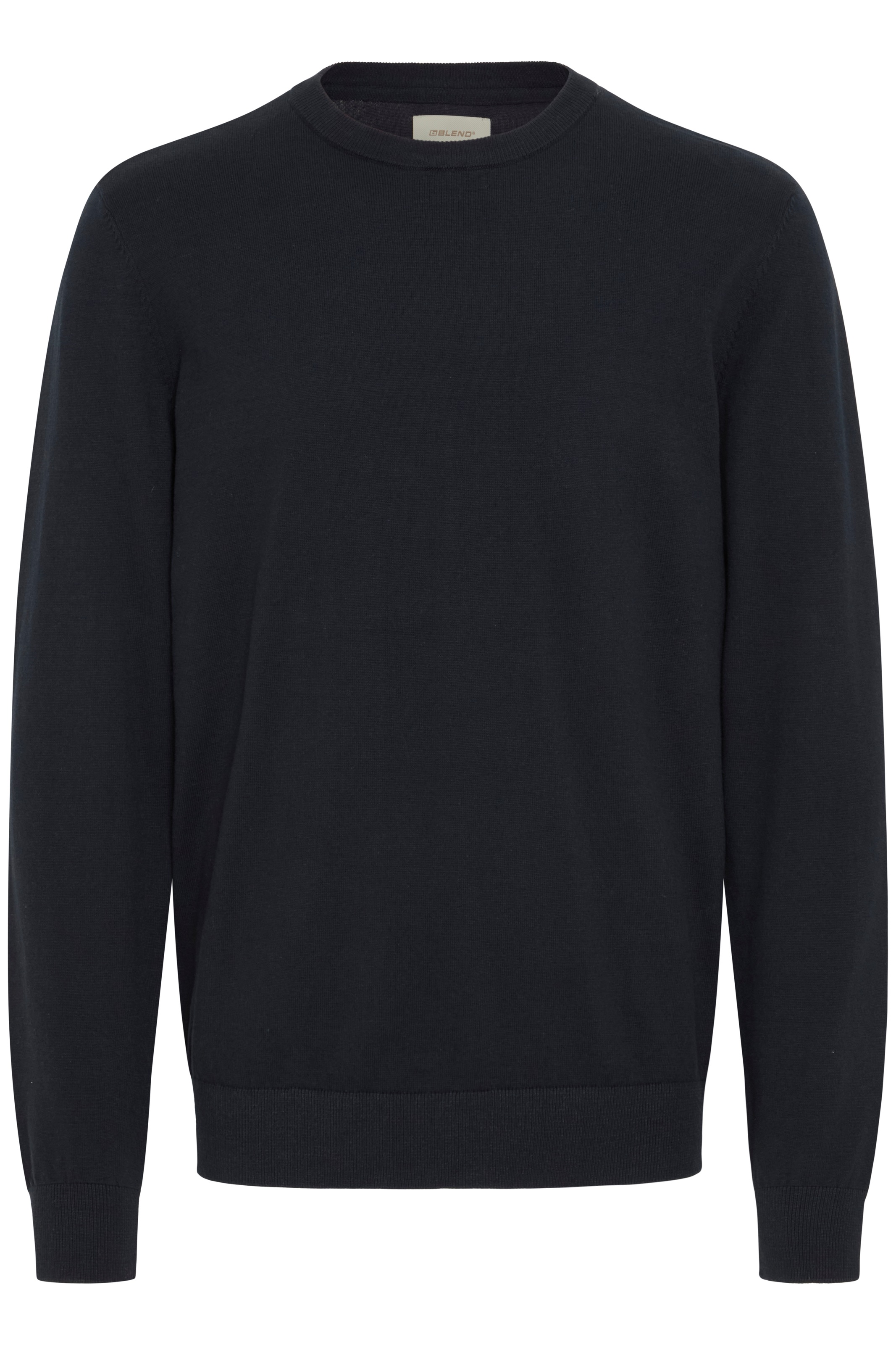 Blend Rundhalspullover »BHBRYAN CREW« aus Baumwollmischung, Regular Fit, Strick und Feinstrick