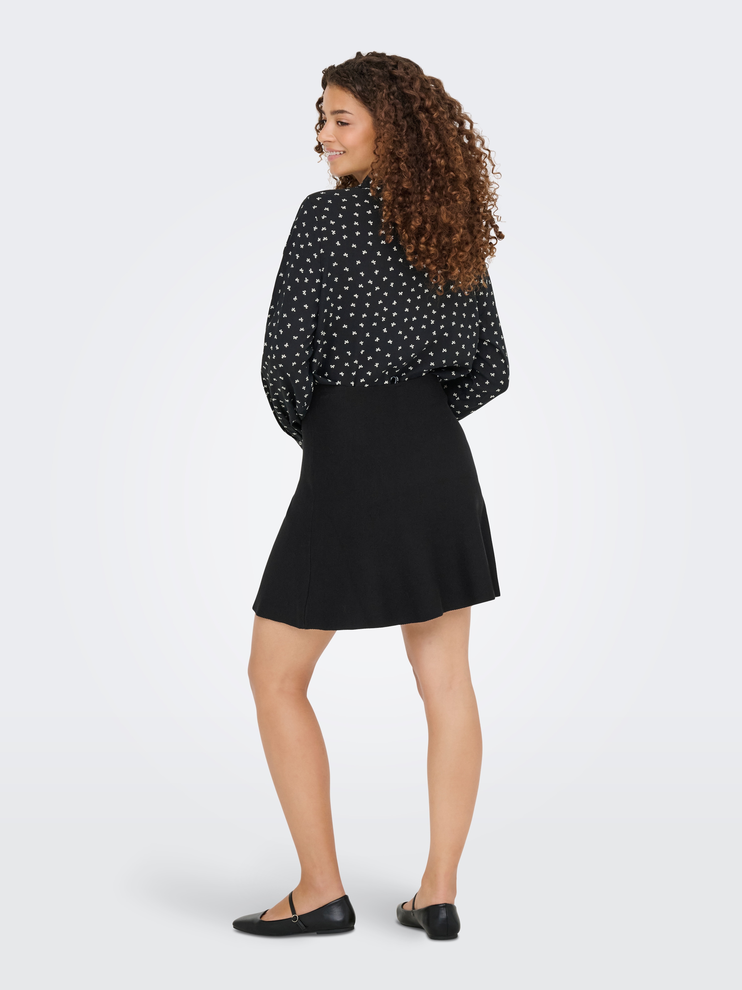 ONLY Minijupe »ONLMELLII SHORT SKIRT KNT« Viskosemischung