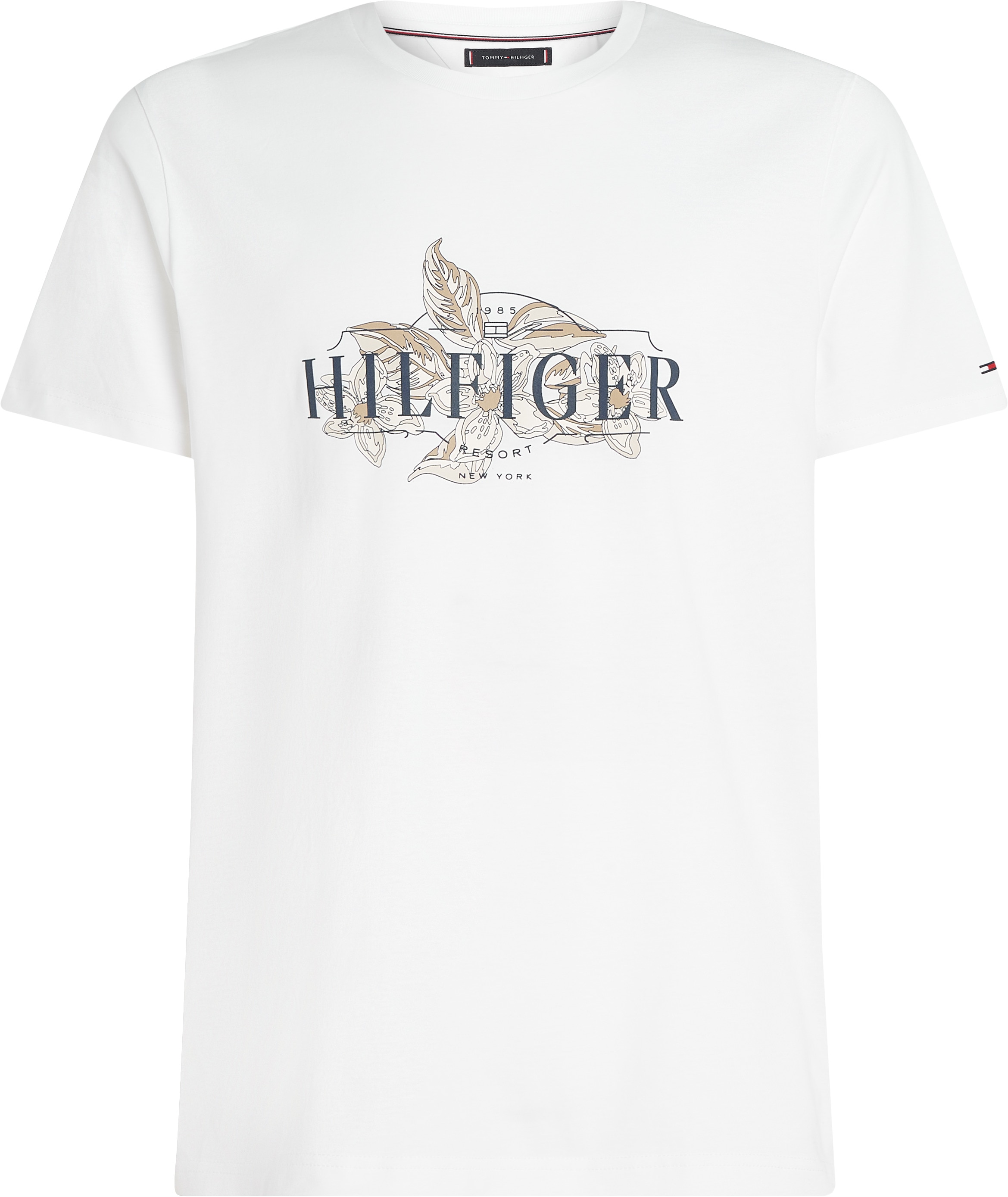 Tommy Hilfiger Big & Tall T-Shirt »BT-TROPICAL FLRAL HILFIGER TEE-B«, Grosse Grössen