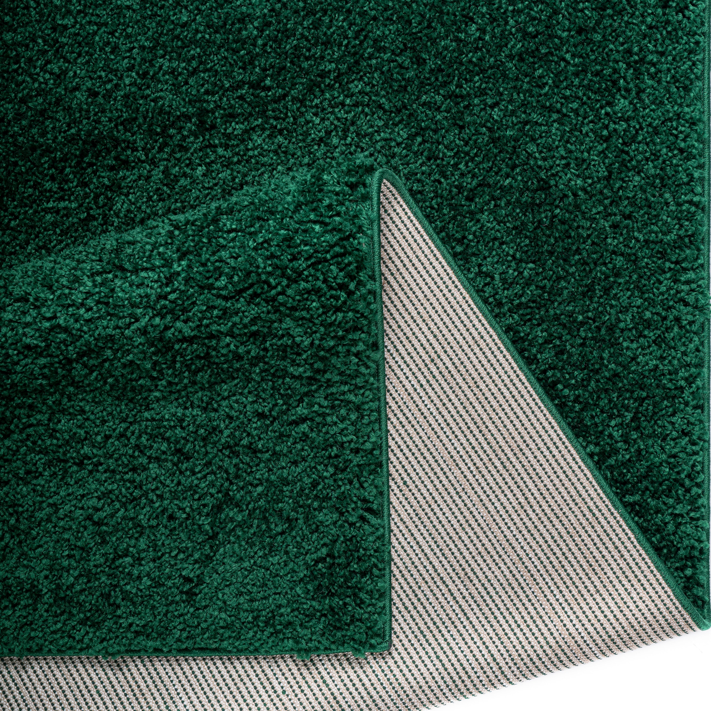 Home affaire Hochflor-Teppich »Shaggy 30«, rechteckig, 30 mm Höhe, Teppich, Uni Farben, besonders weich und kuschelig