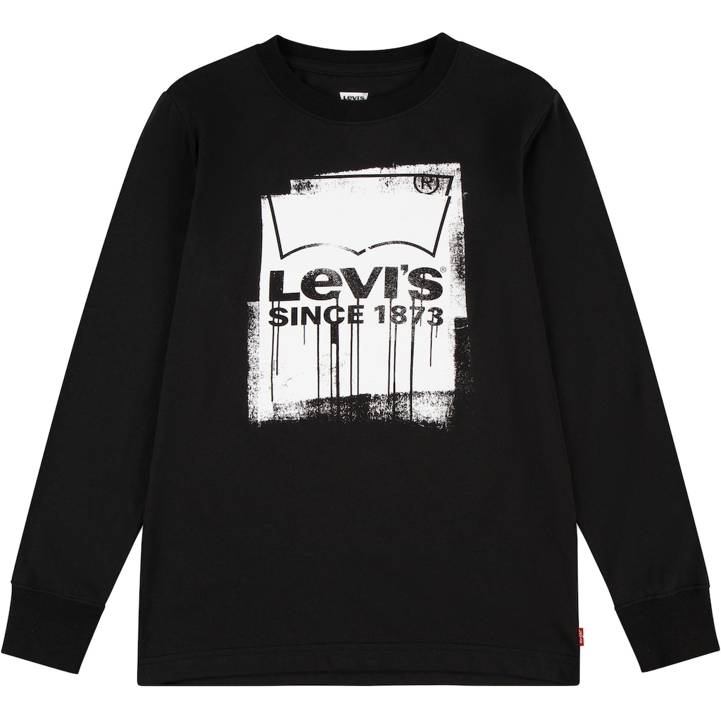 Levi's® Kids Langarmshirt »LVB WET PAINT L/S TEE«, for BOYS