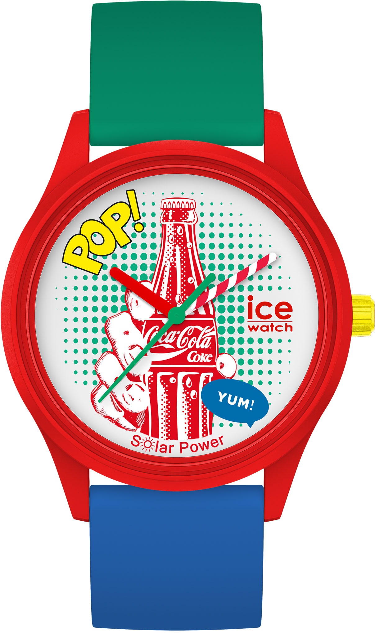 Image of ice-watch Solaruhr »COCA COLA×ICE-WATCH - Pop art - Medium - 3H, 019902« bei Ackermann Versand Schweiz