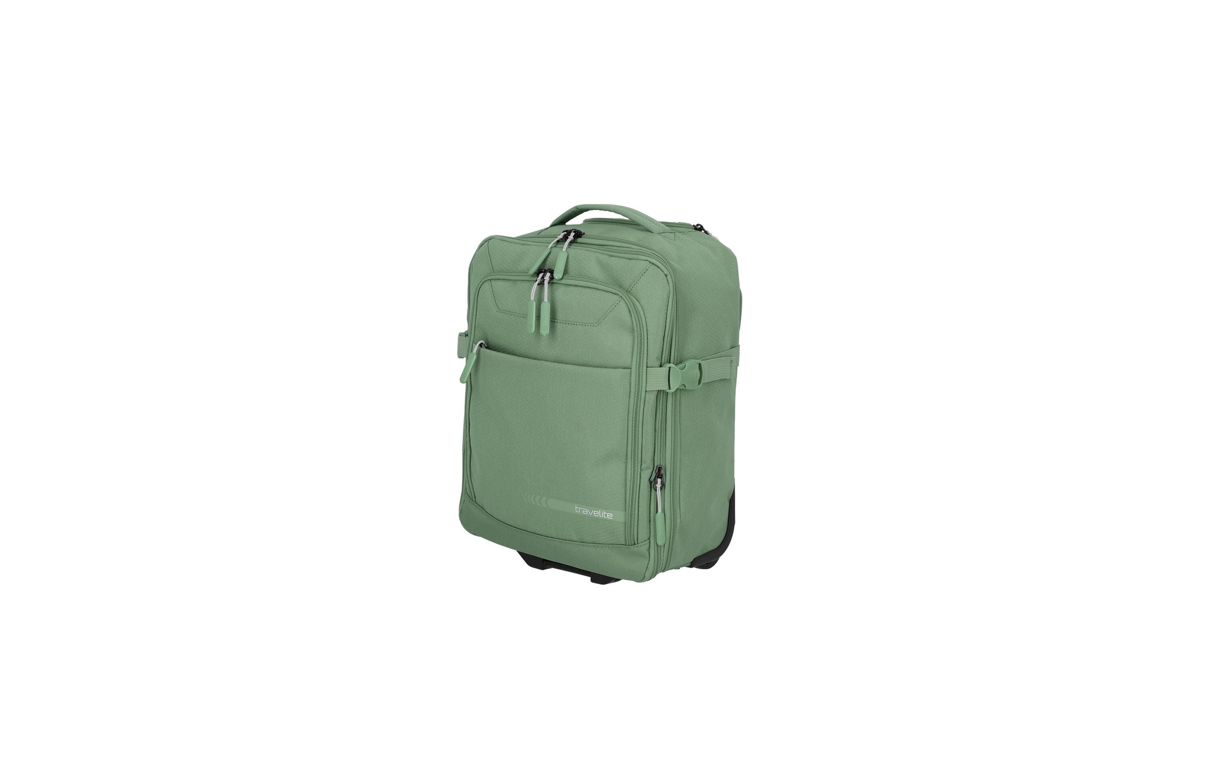 travelite Trolley »Kick Off Backpack 28 l« 28 l 2 Rollen Widerstandsfähige Materialien