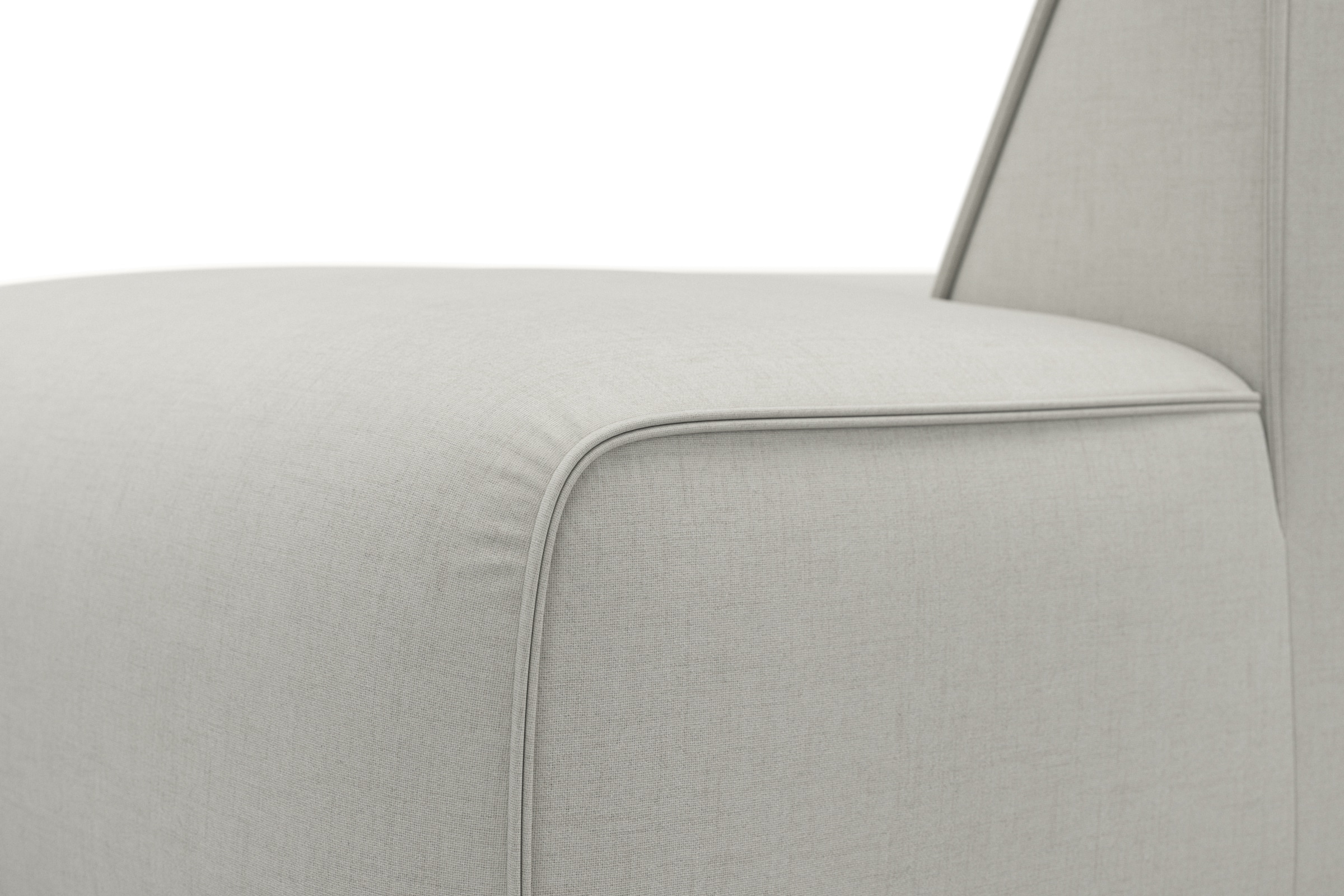 RAUM.ID Ottomane »Merid Chaiselongue, Masse B/T/H: 100/162/70 cm«, als Modul oder separat verwendbar, für individuelle Zusammenstellung