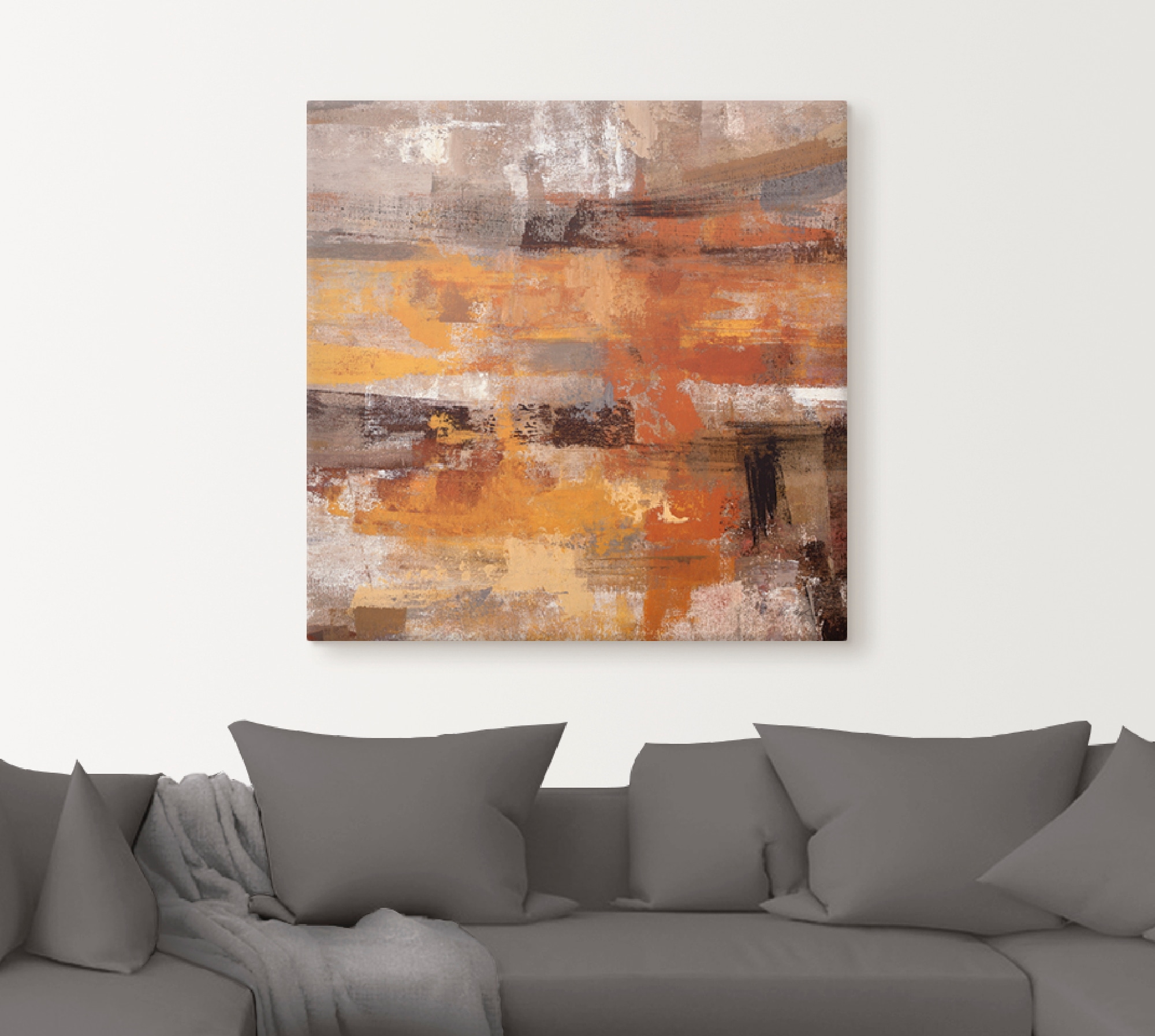 Artland Tableau sur toile »Mojave-Strasse« 1 cuis tlg. auf Holzrahmen gespannt