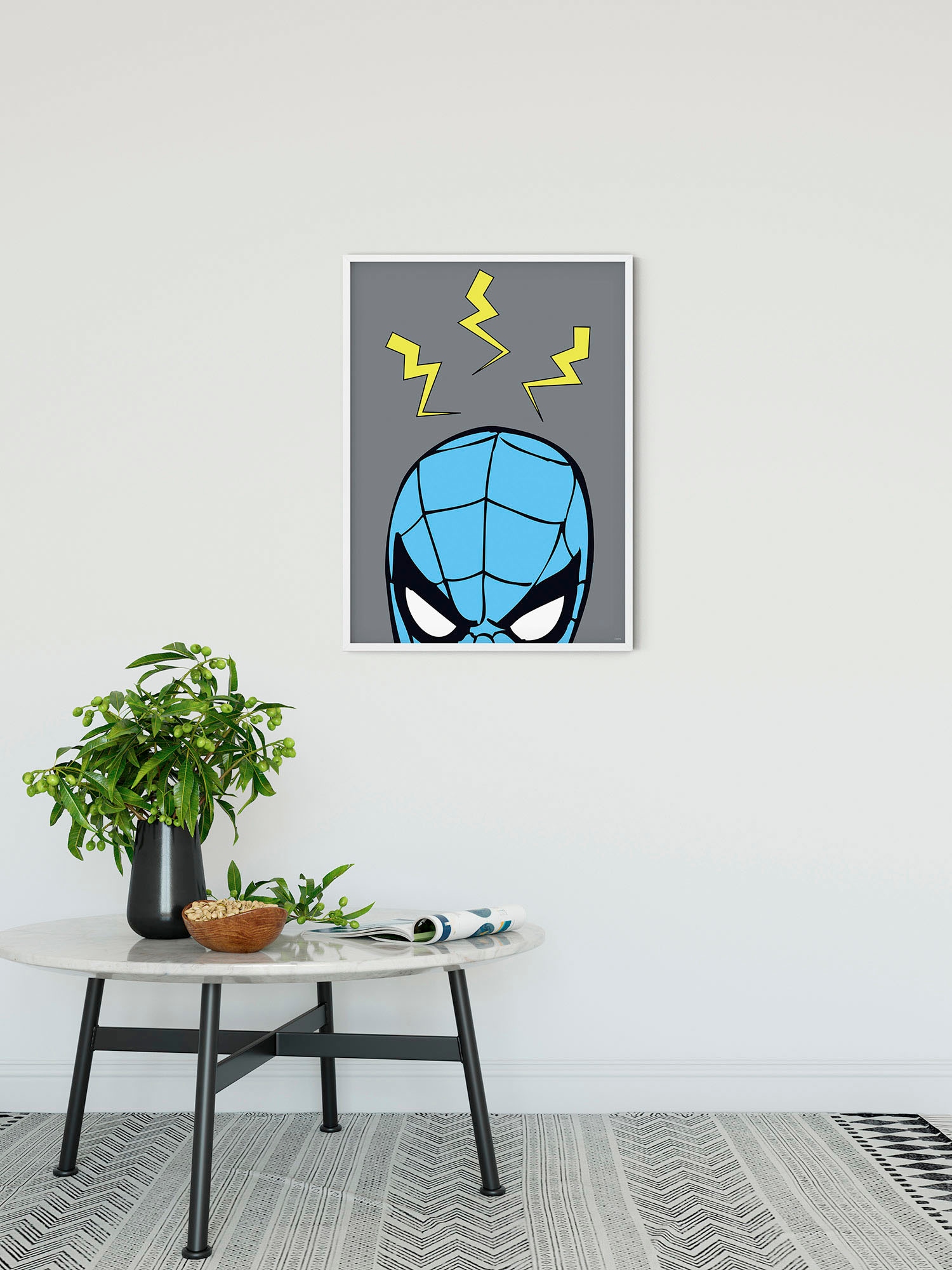 Komar Bild »Marvel PowerUp Spider-Man Sense« Disney 1 Stk. tlg. Wandbild zur Dekoration im Kinderzimmer - ohne Rahmen