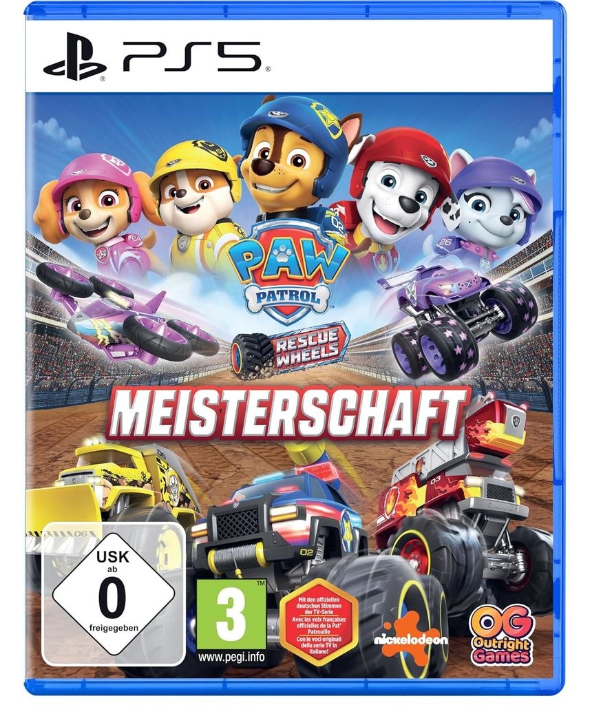 Image of Outright Games Spielesoftware "PAW Patrol Rescue Wheels: Meisterschaft" PlayStation 5