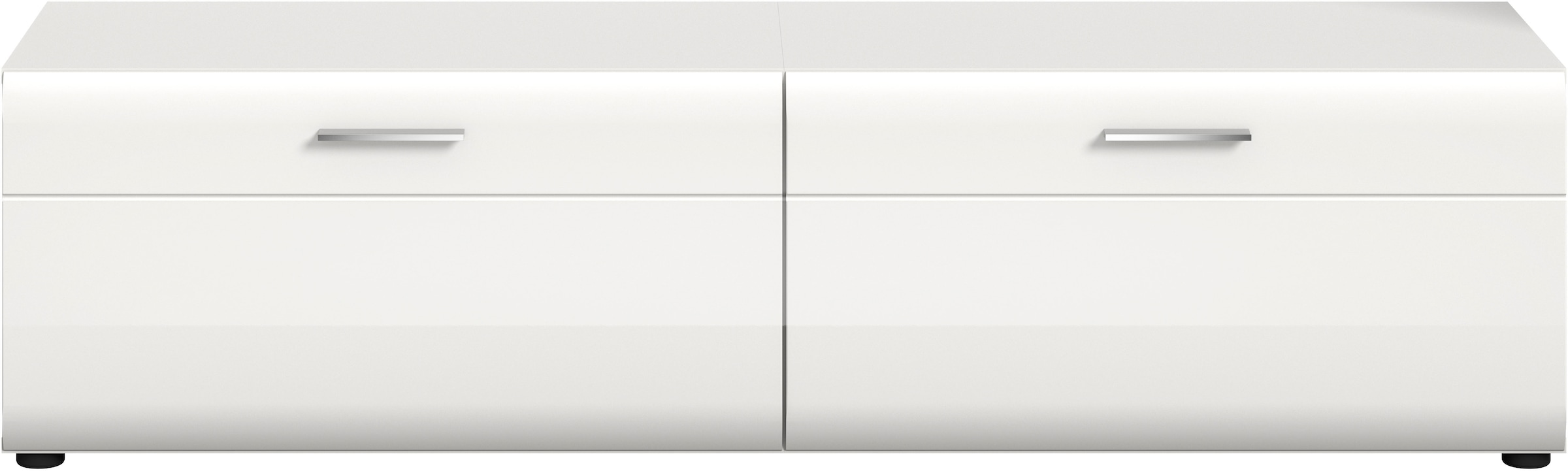 INOSIGN Lowboard »FLORENZ, hochwertige MDF-Front,Rillenfräsung, 2 Klappen« 1 Stk. tlg. Lowboard, TV-Unterschrank, TV-Lowboard