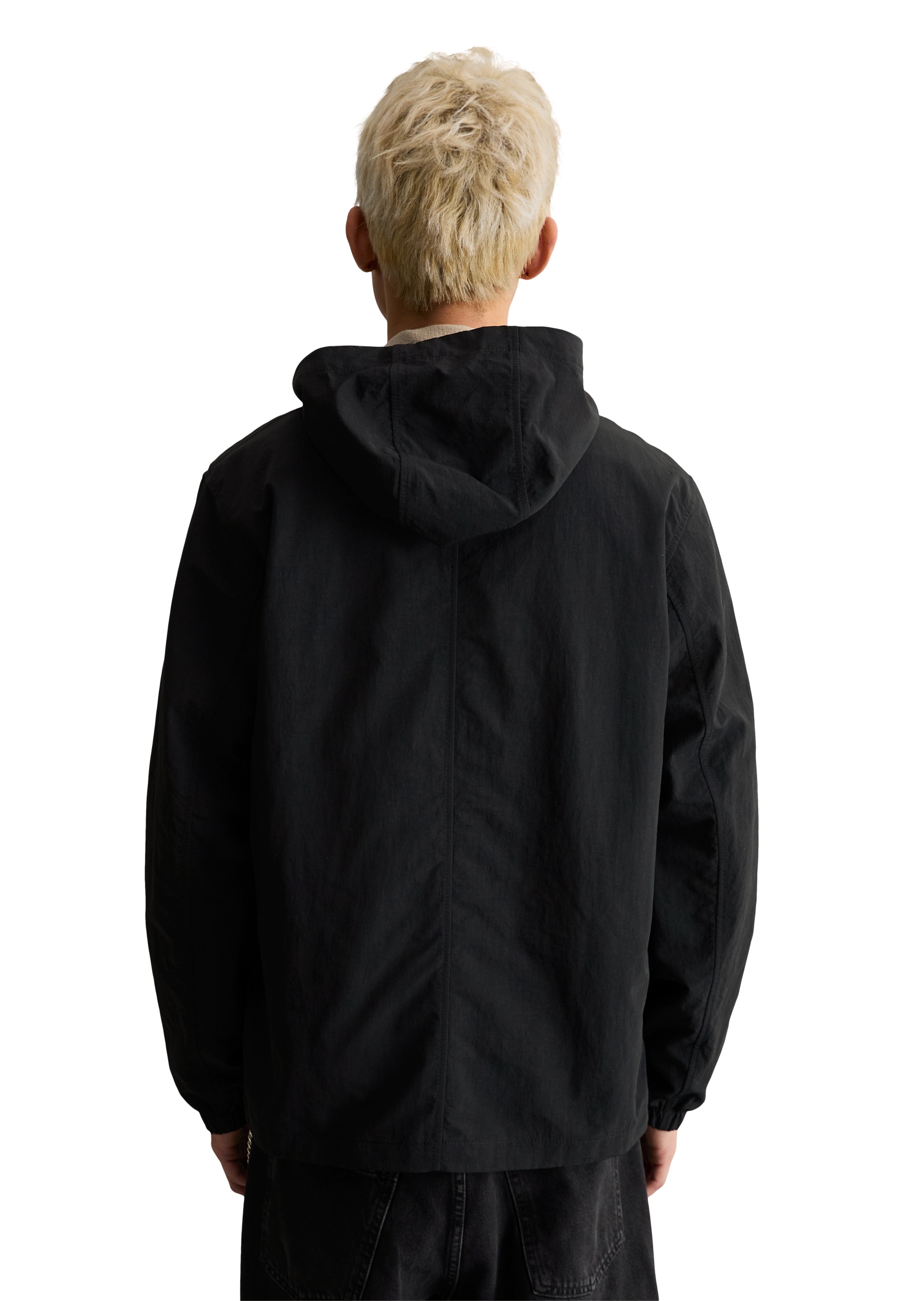 Marc O'Polo DENIM Veste d'extérieur mit Kapuze regular aus wasserabweisendem Recycling-Material