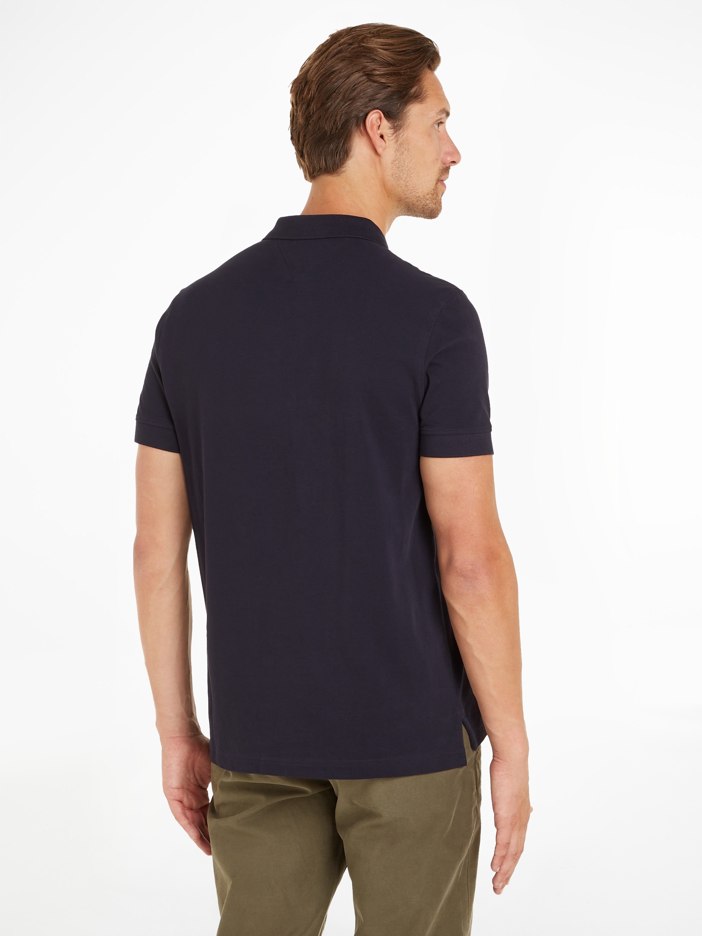 Tommy Hilfiger Poloshirt »MONOTYPE COLORBLOCK REG POLO«, mit grossem Tommy Hilfiger Schriftzug