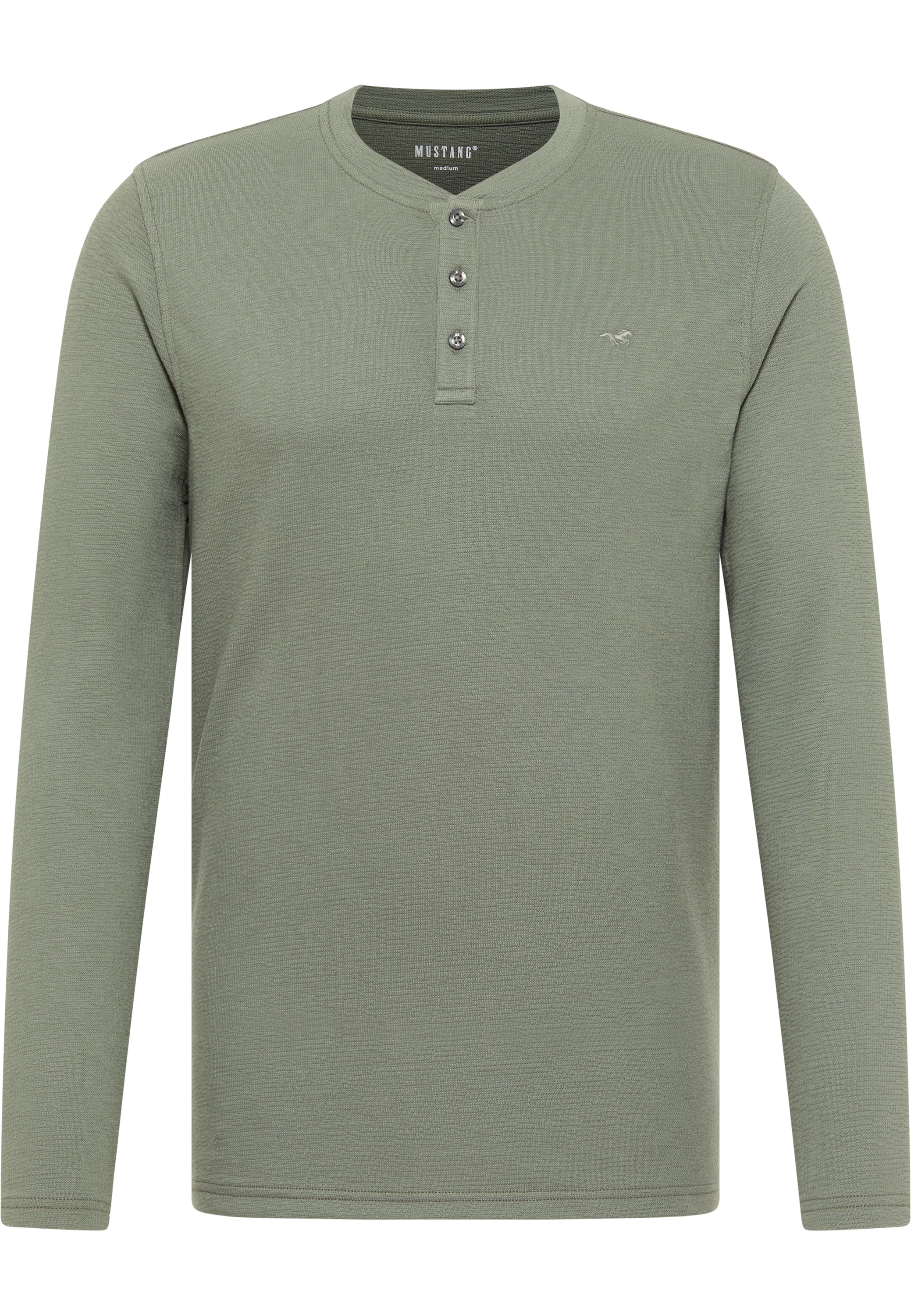 Image of MUSTANG Langarmshirt "Herren Style Atchison"
