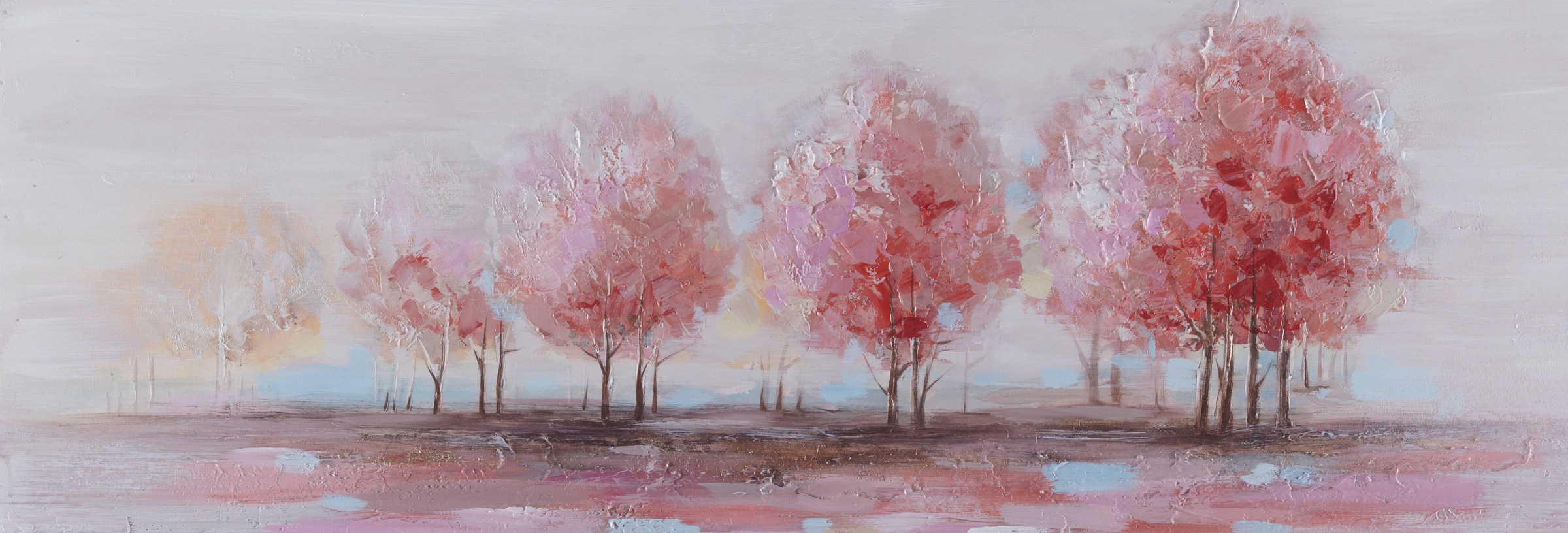 Image of Bönninghoff Ölbild »Bäume«, (1 St.), Ölgemälde, handgefertigt bei Ackermann Versand Schweiz