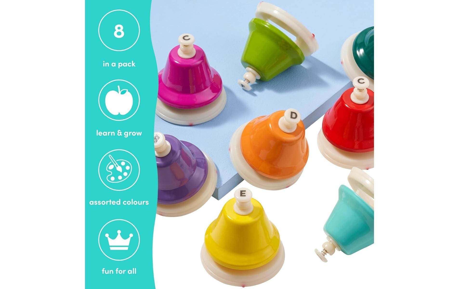 TWIDDLERS Jouet instrument de musique »8er-Set«