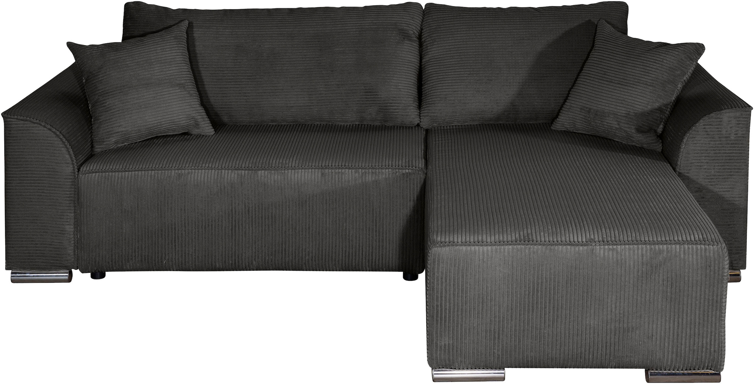 COLLECTION AB »Sara L-Form, B: 236 cm, Schlaffunktion, Bettkasten, optional Topper« Bonnellfederkern, Liegefl. 116x190 cm, Couch als Schlafsofa
