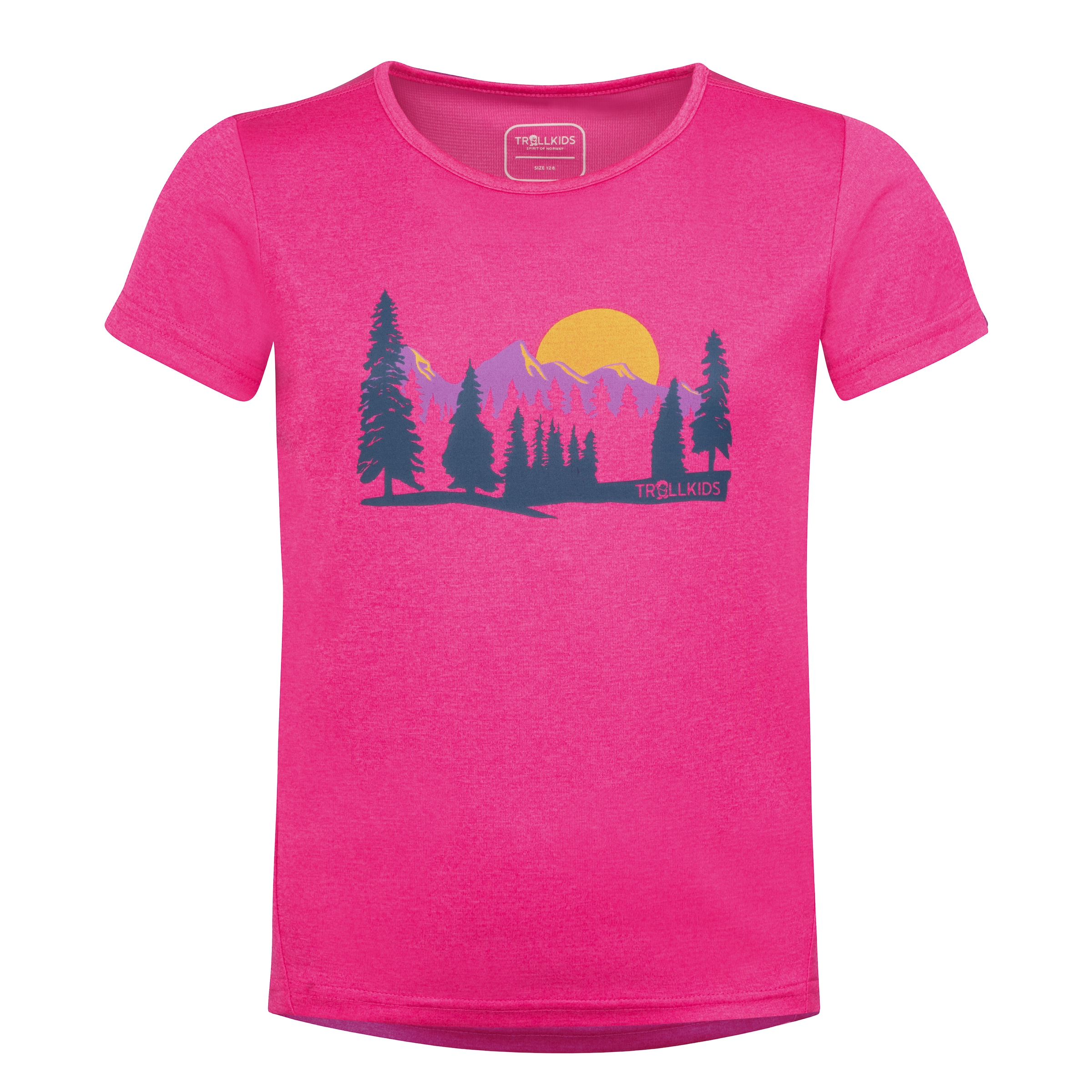 TROLLKIDS T-shirt de plage »GIRLS GUDVANGEN SHIRT« für Kinder und Jugendliche, sportlicher Stil