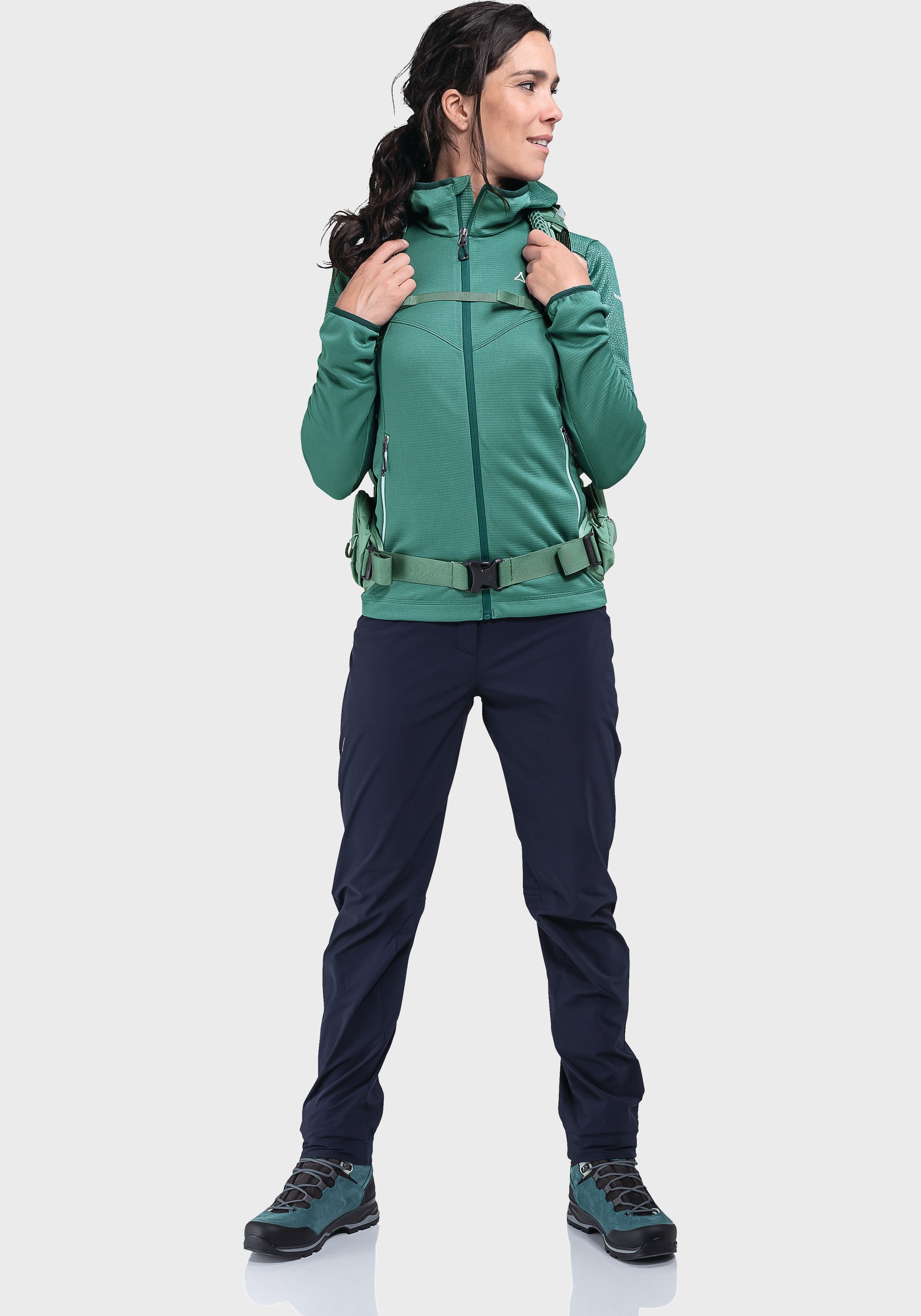 Schöffel Veste polaire »Fleece Hoody Svardalen L« mit Kapuze