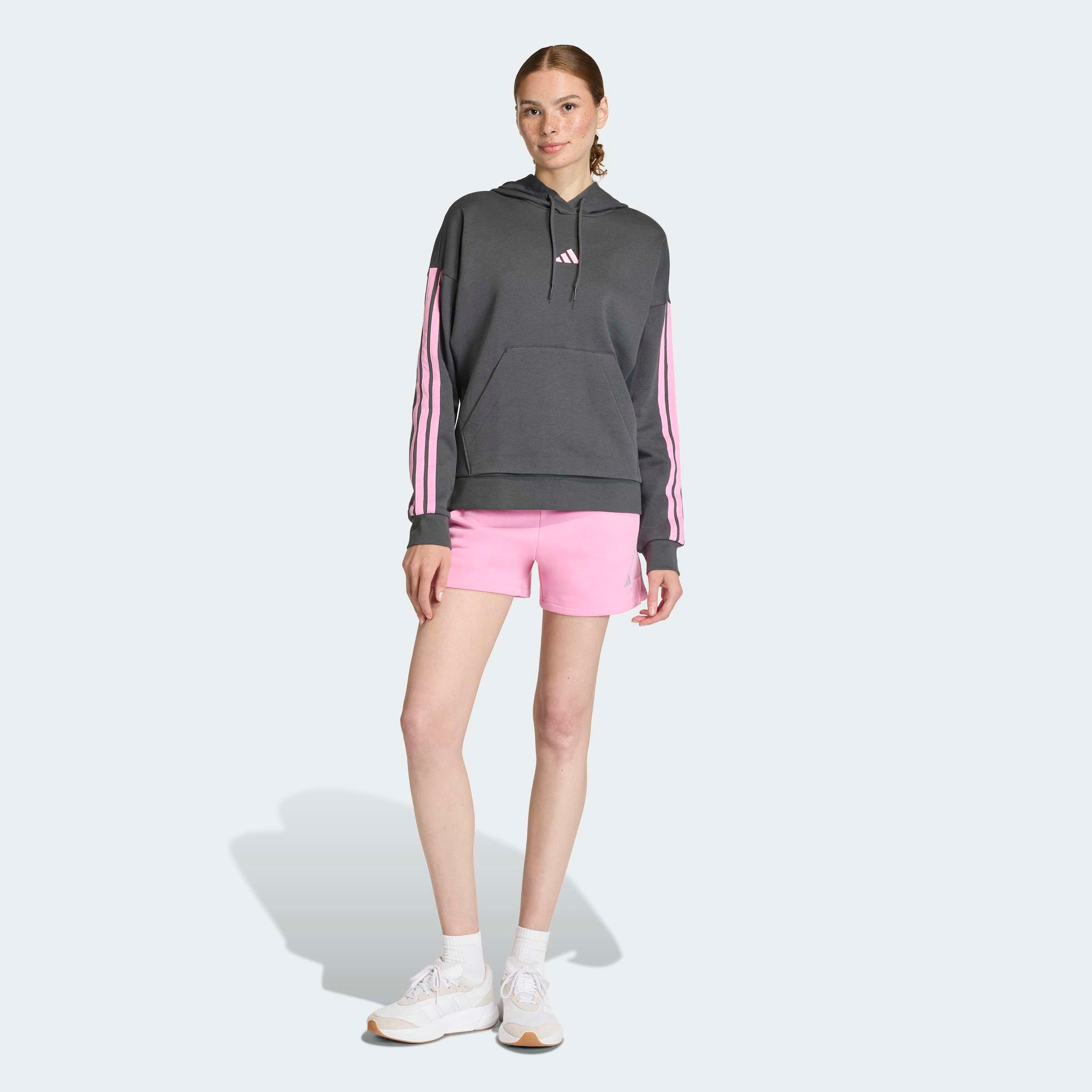 adidas Sportswear Sweat à capuche »ESSENTIALS 3-STREIFEN FLEECE-HOODIE«
