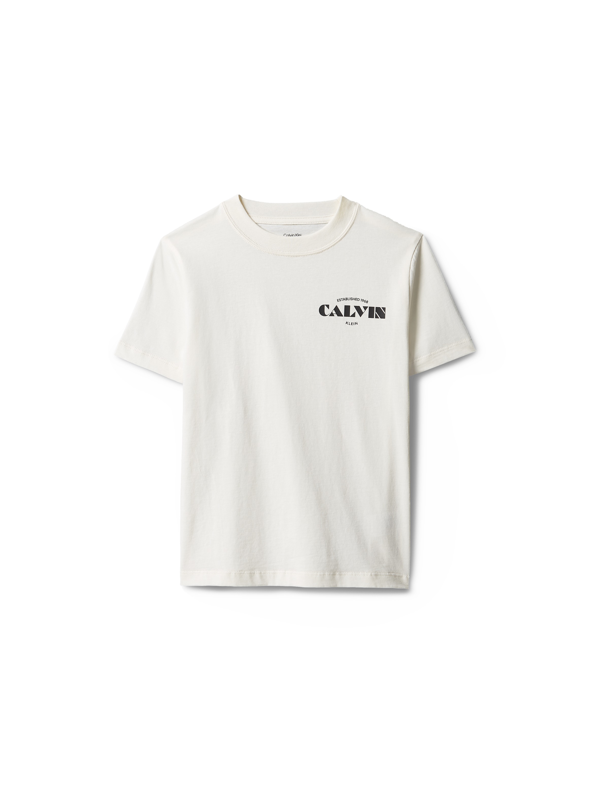 Image of Calvin Klein Jeans T-Shirt "CALVIN SMALL CHEST PRINT TEE" Regular fit mit Rundhalsausschnitt
