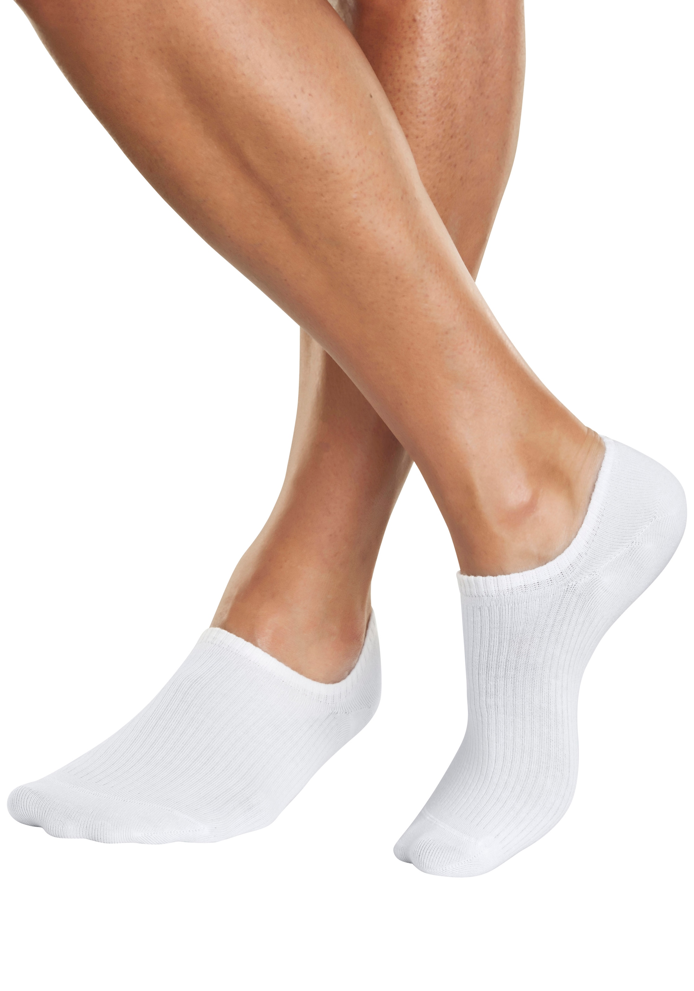 H.I.S Chaussettes de baskets Paquet, 7 Couple tlg. invisible und gerippt