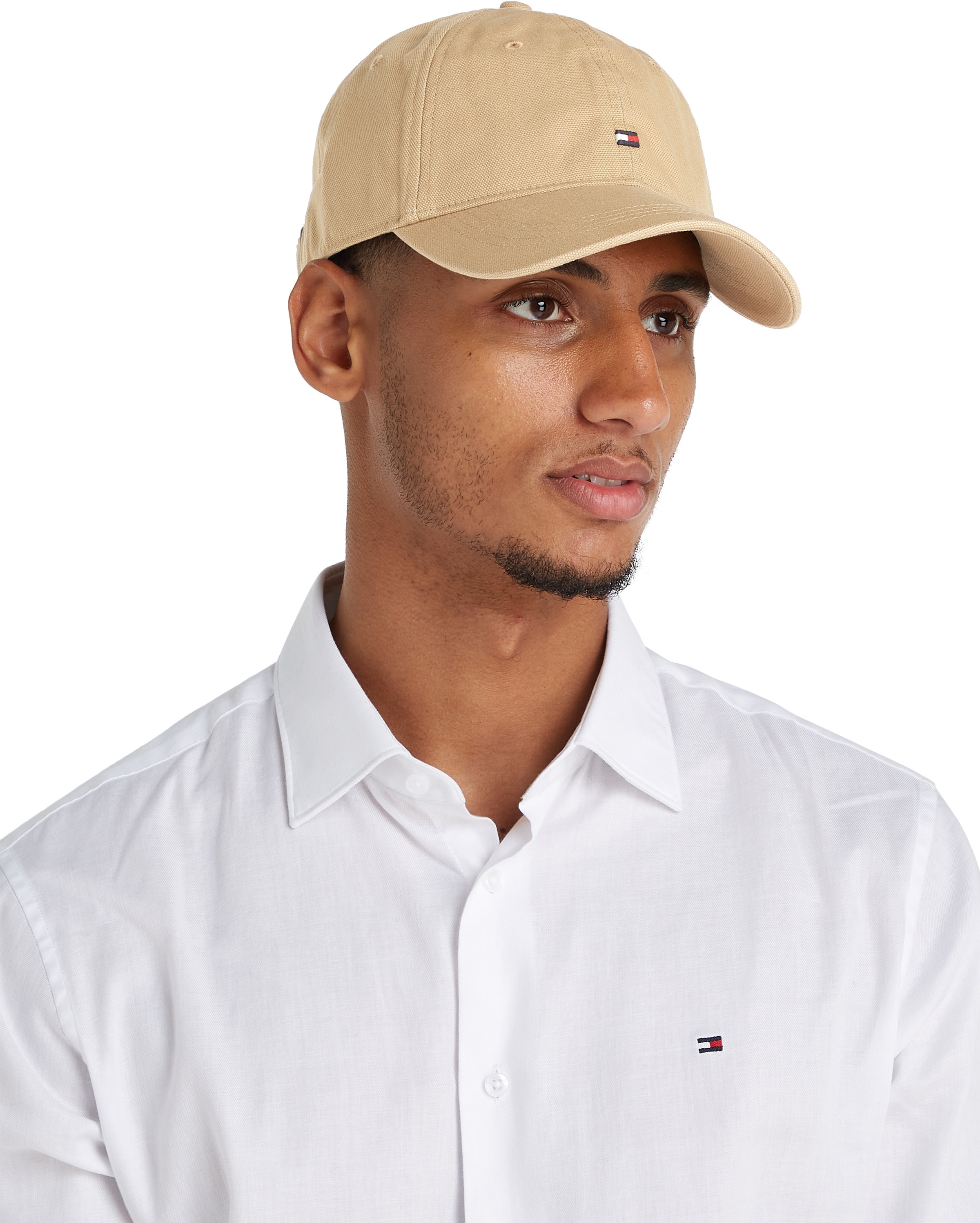 Tommy Hilfiger Baseball Cap »TH FLAG SOFT 6 PANEL CAP«, Mit festem Schirm