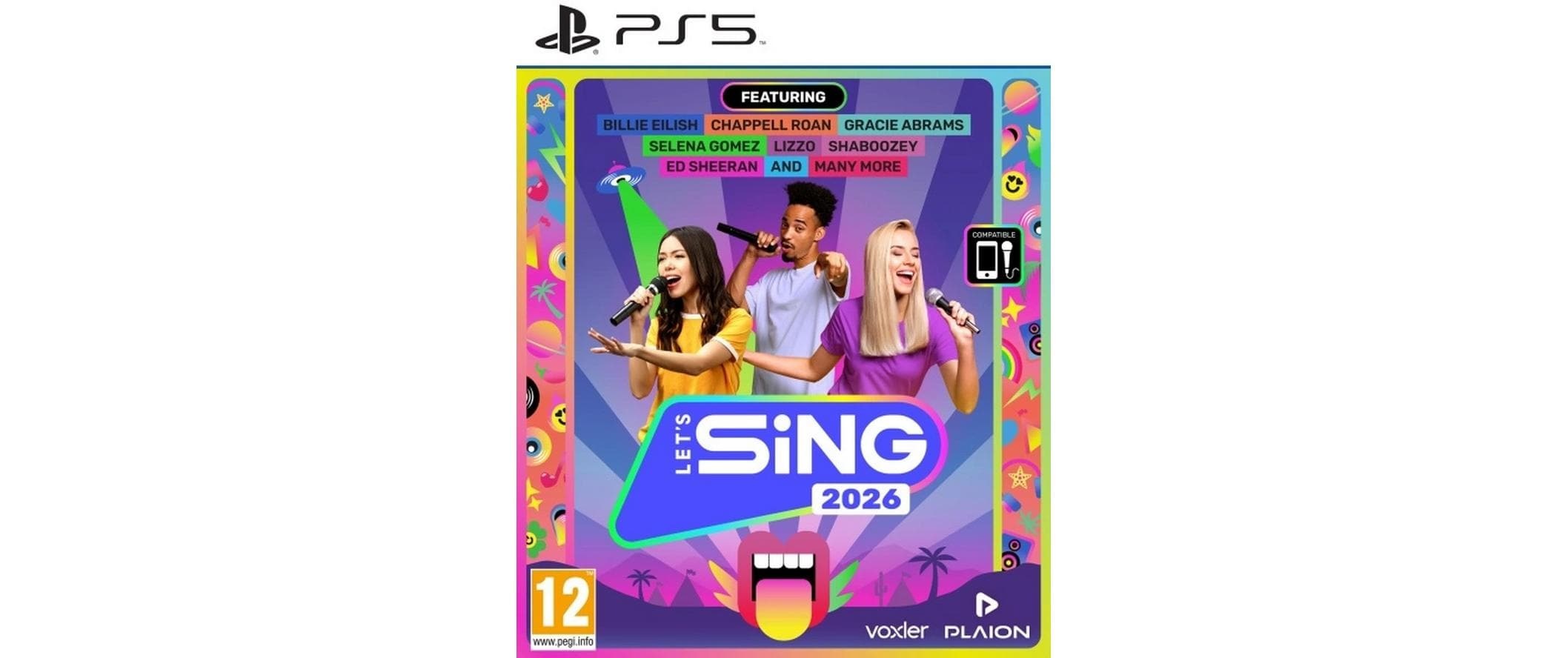 Image of Spielesoftware "GAME Lets Sing 2026 für PS5 International Version" PlayStation 5